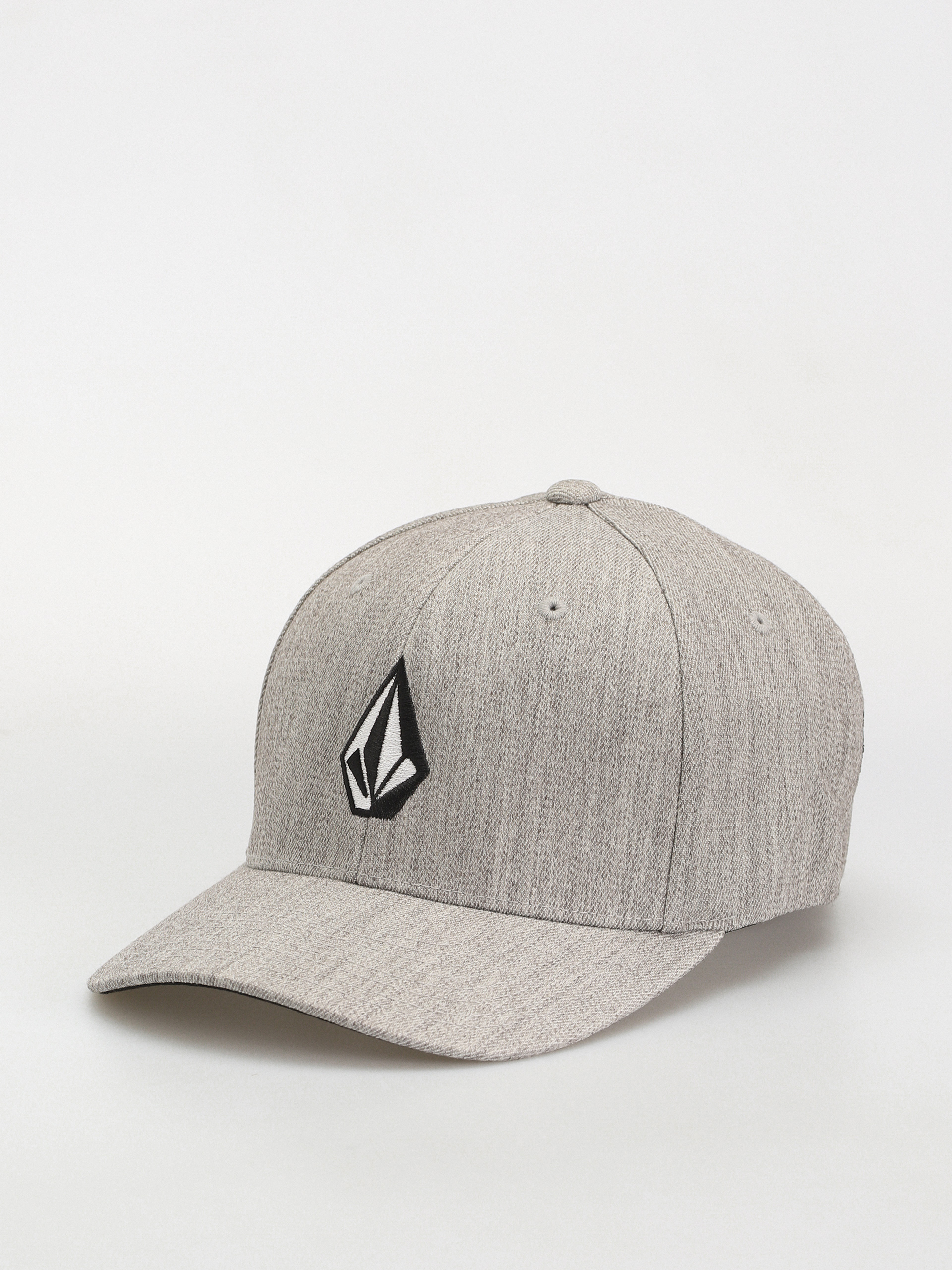 Volcom Full Stone Hthr Flexfit Cap (grey vintage)