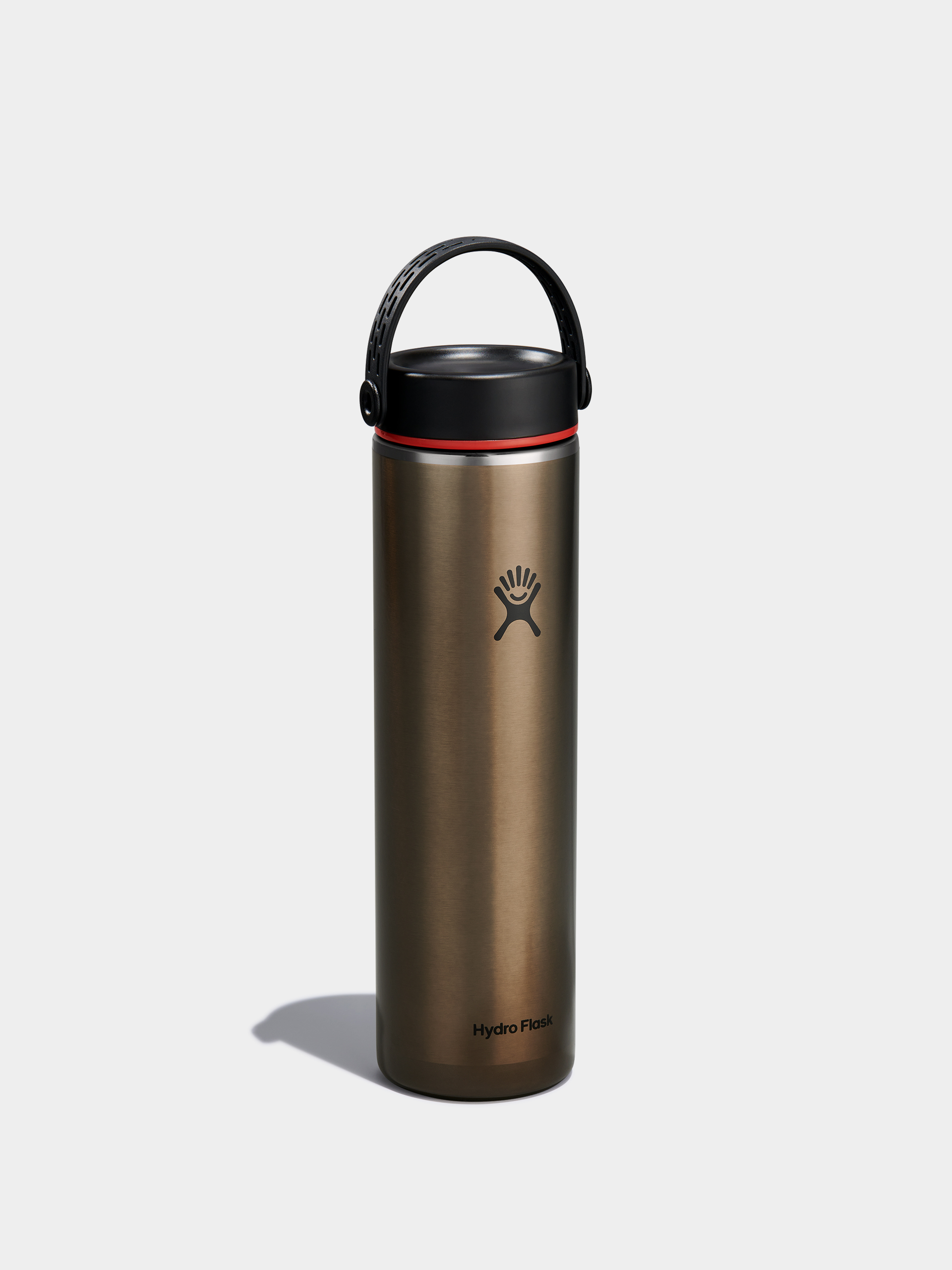 Hydro Flask Lightweight Wide Flex Cap 710ml Bottle (obsidian)