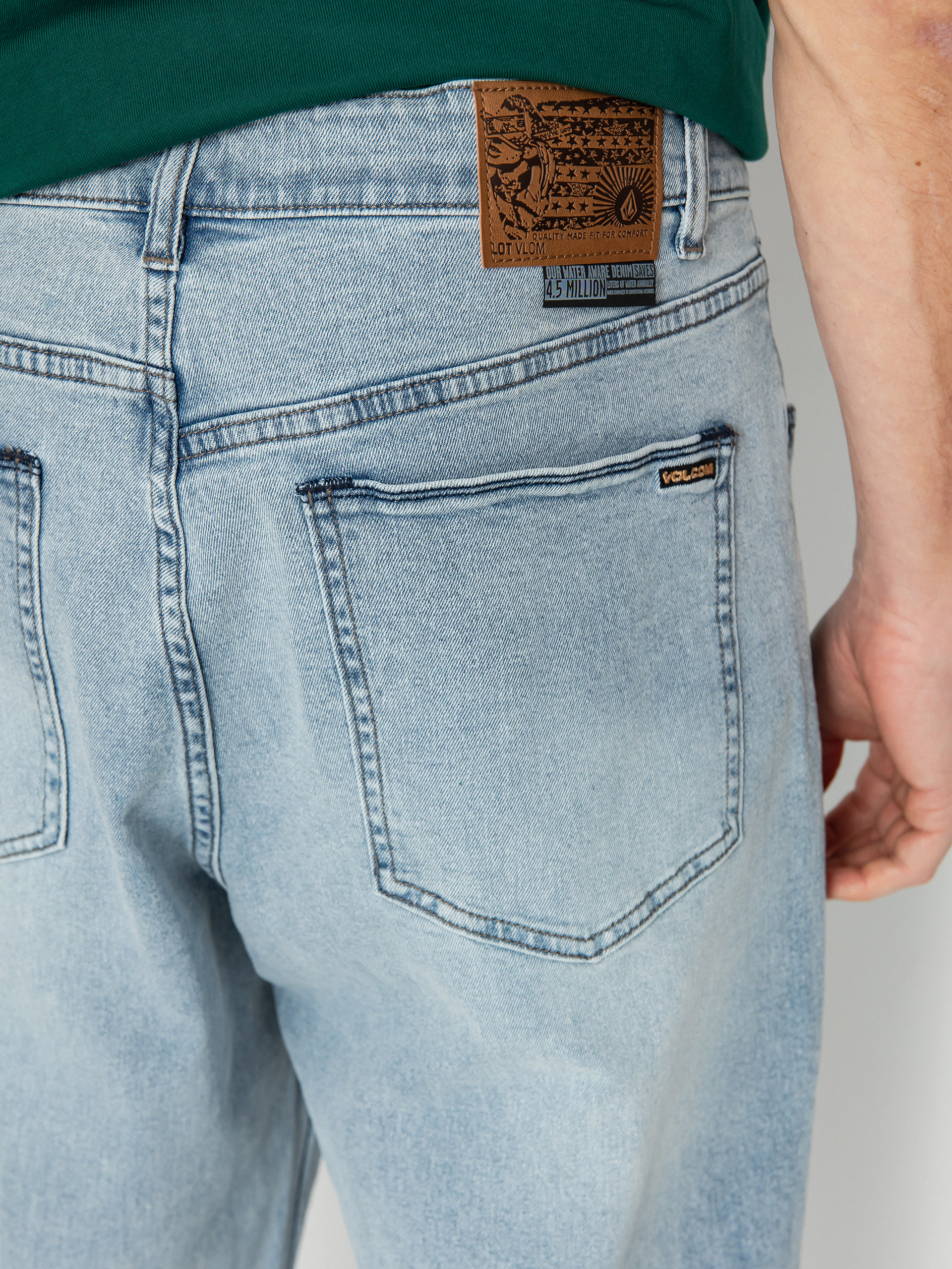 Volcom Billow Denim Hose (desert dirt indigo)