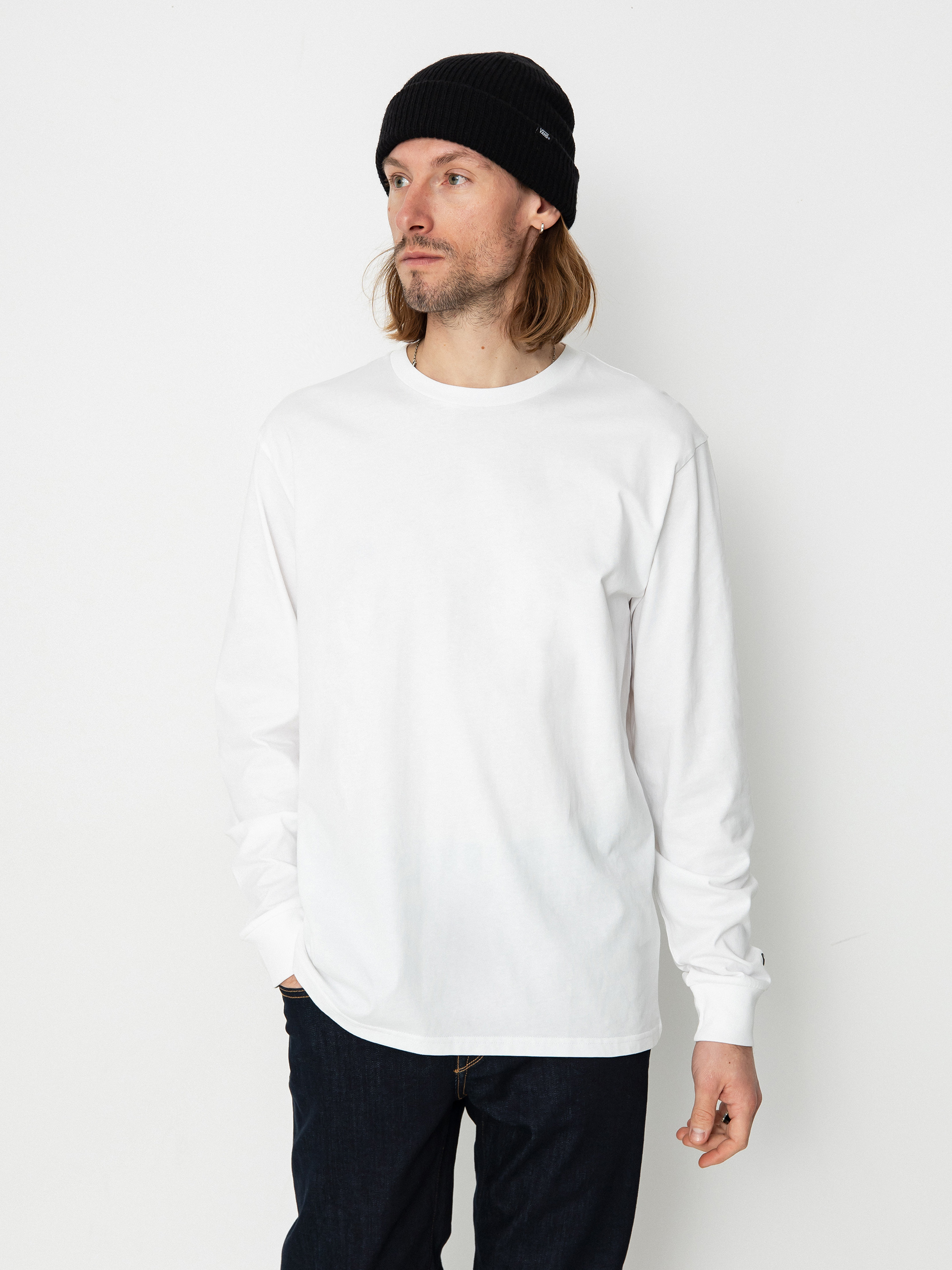 Carhartt WIP Base Longsleeve (white/black)