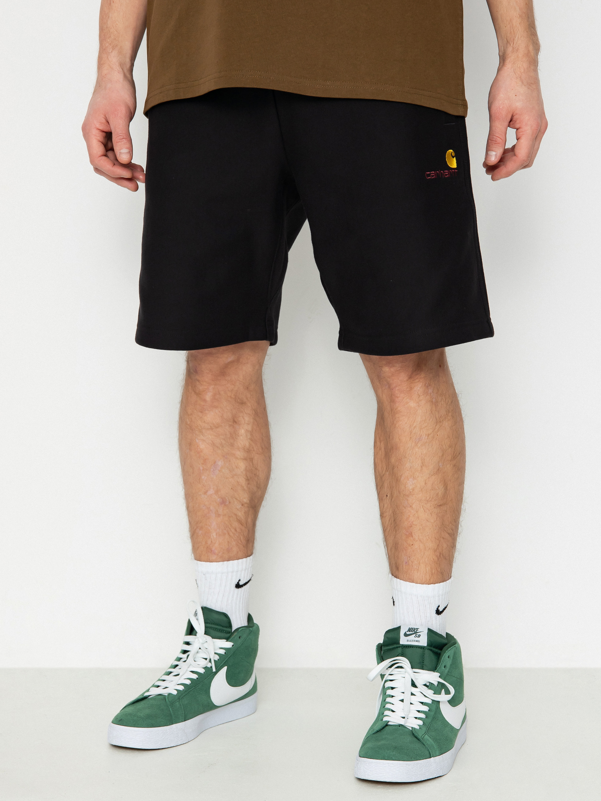 Carhartt WIP American Script Shorts (black)