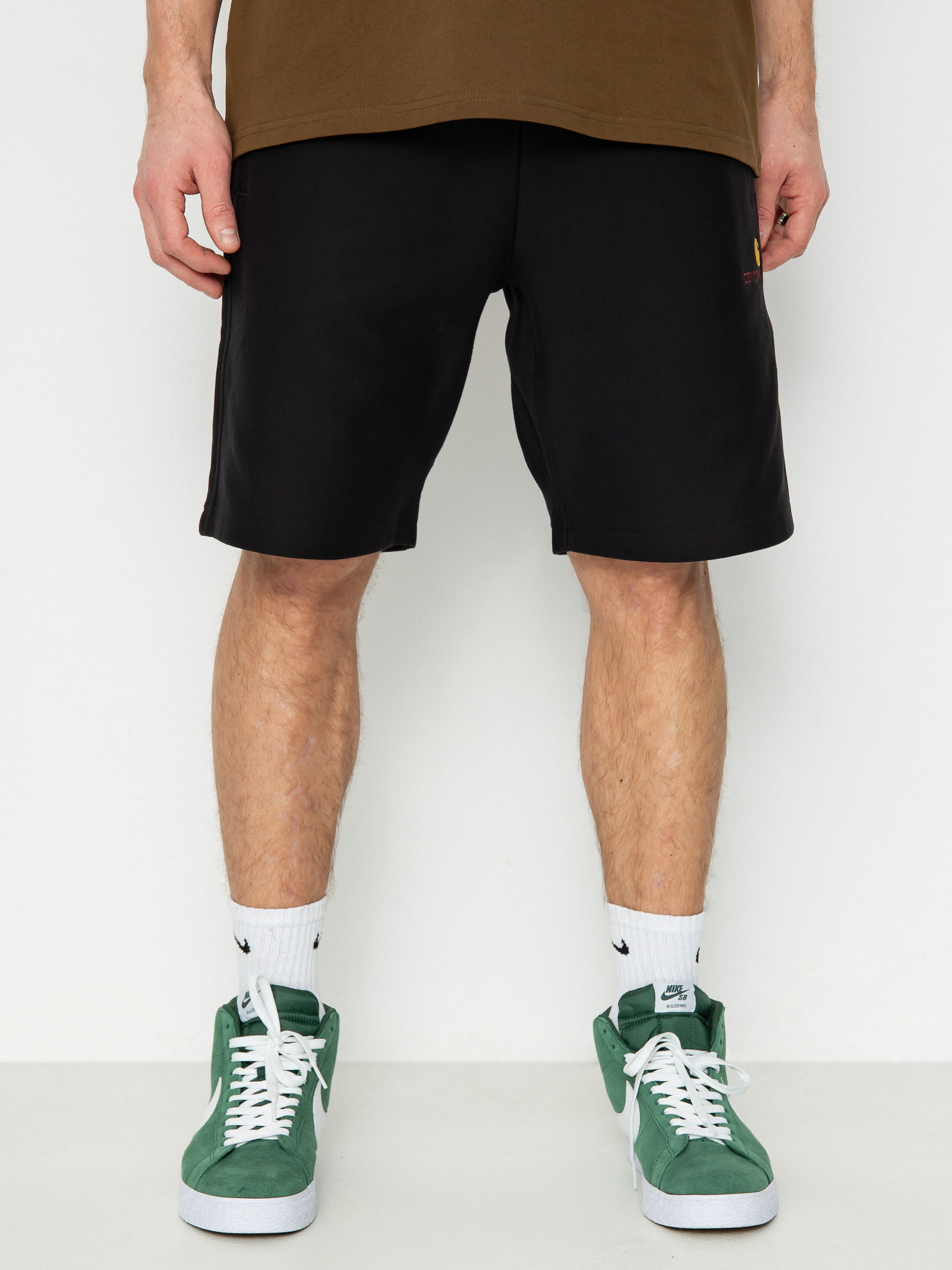 Carhartt WIP American Script Shorts (black)
