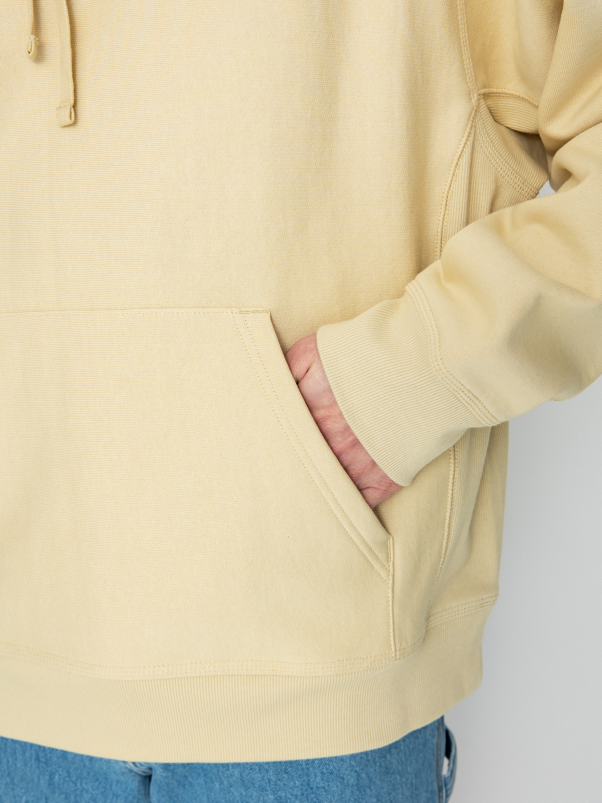 【関税込み】CARHARTT WIP 'American Script' hoodie Beige Carhartt Wip Hooded American Script Jacket Beige Hoodies