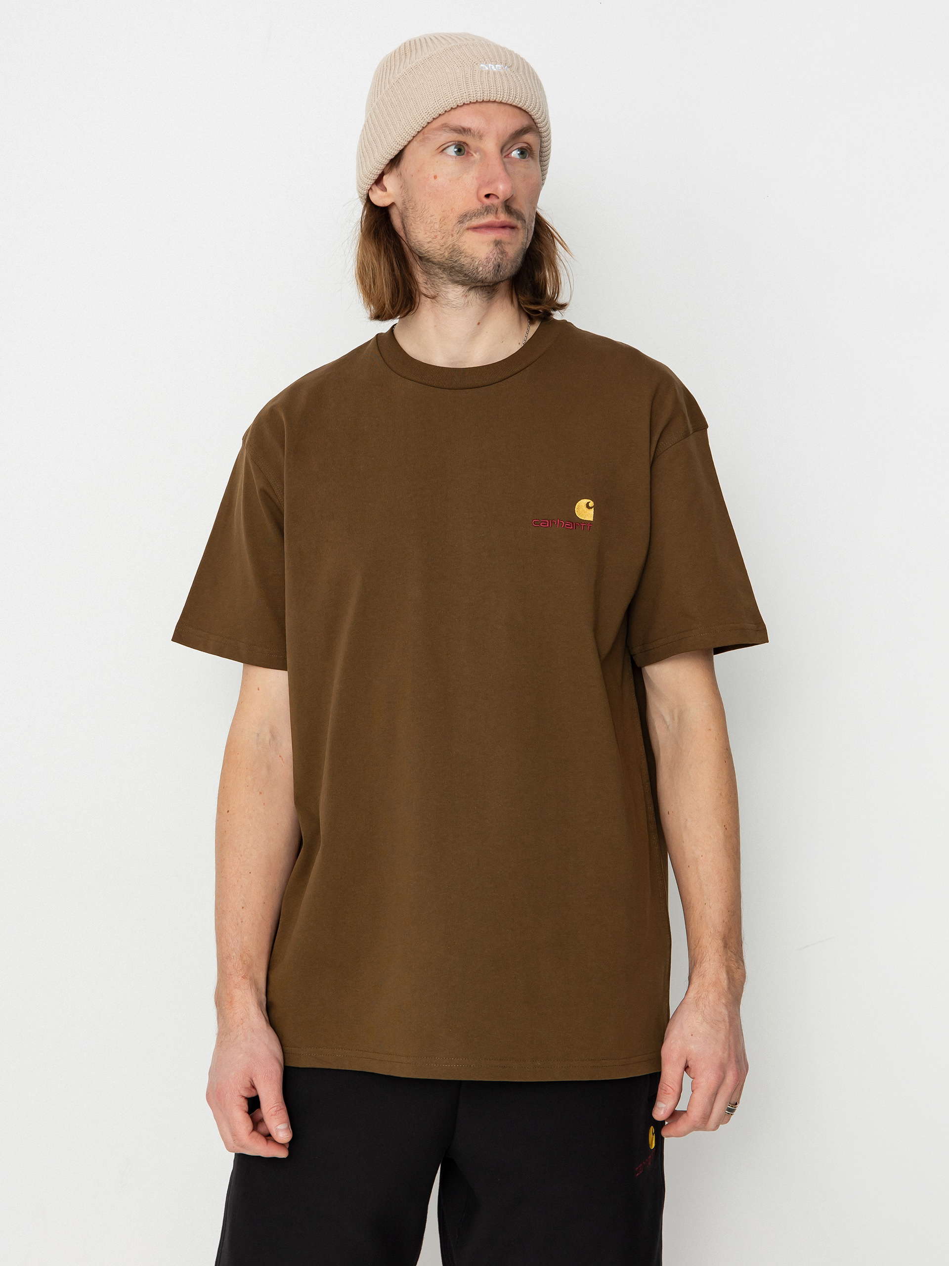 Carhartt WIP American Script T-shirt (lumber)