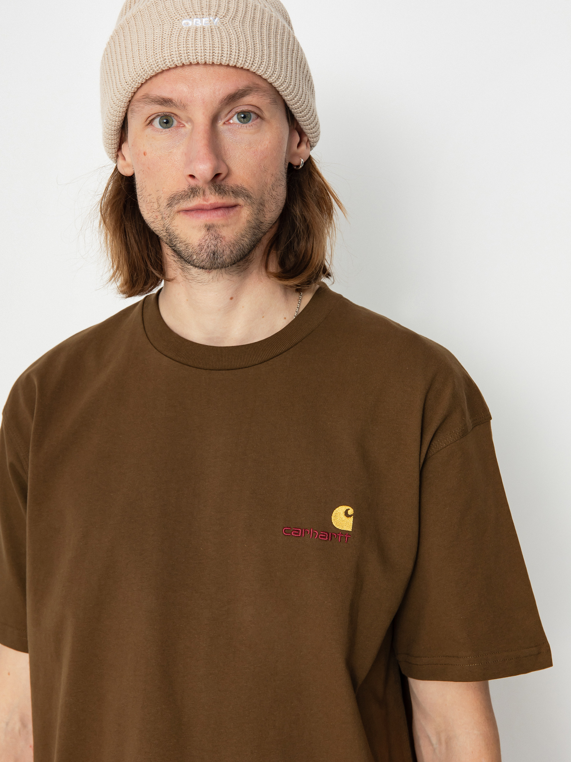 Carhartt WIP American Script T-shirt (lumber)