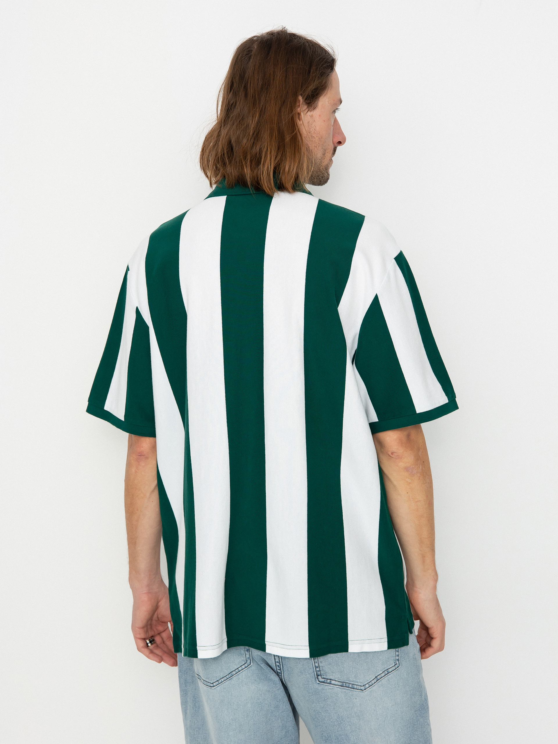 Carhartt WIP Hinton Polo shirt (hinton stripe/chervil)