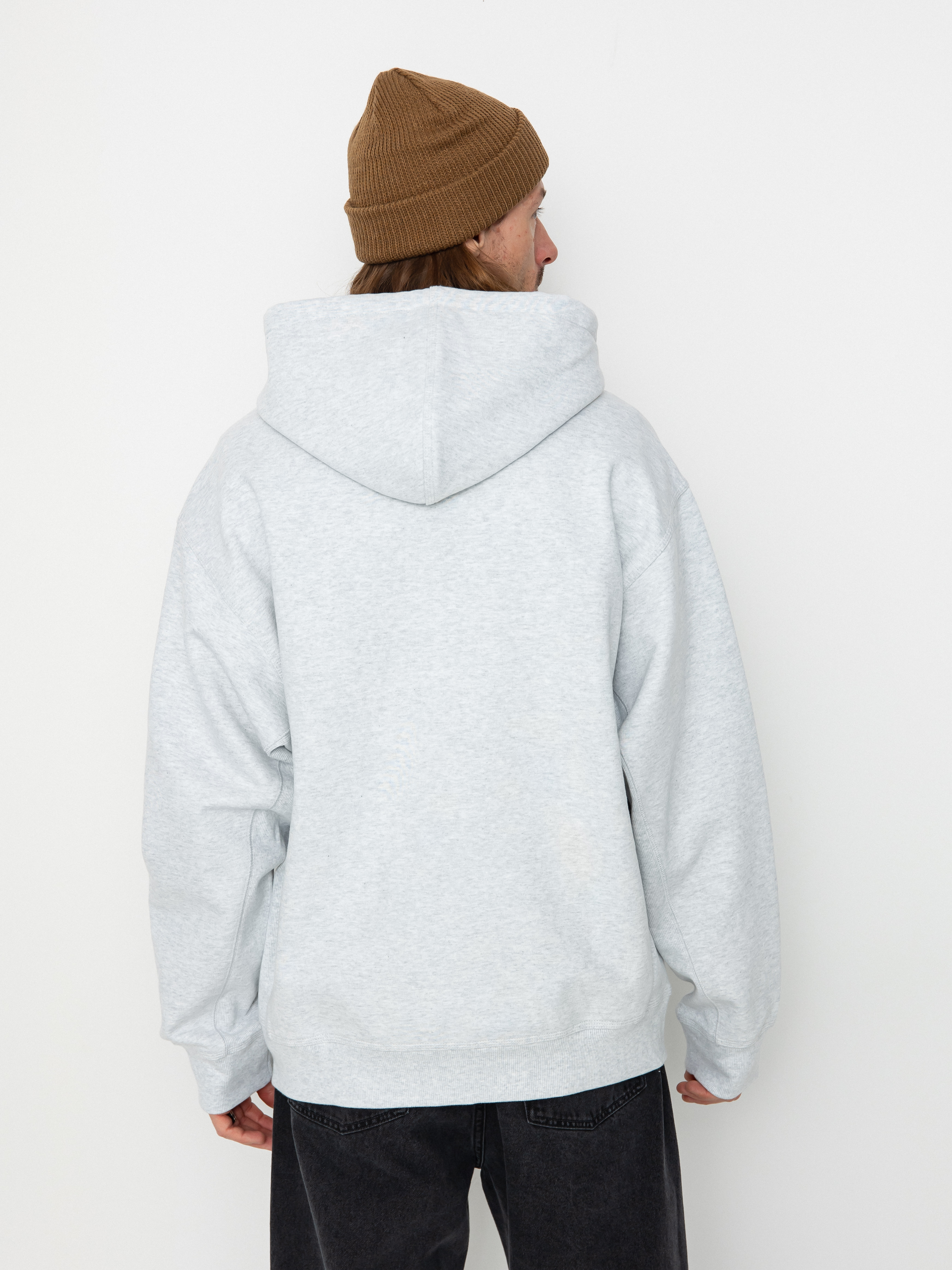 Carhartt WIP American Script ZHD Hoodie (ash heather)