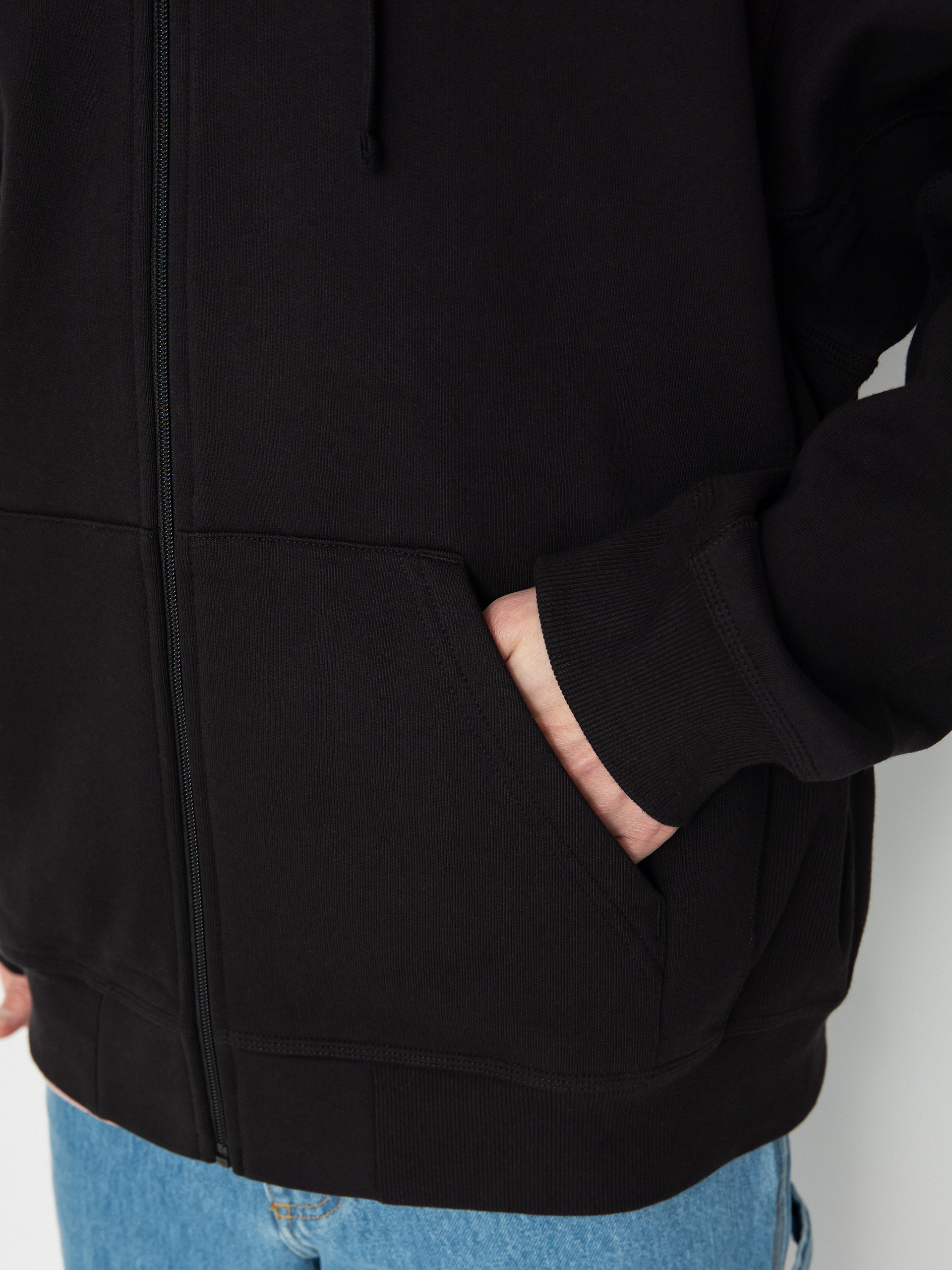Carhartt WIP American Script ZHD Hoodie - black (black)