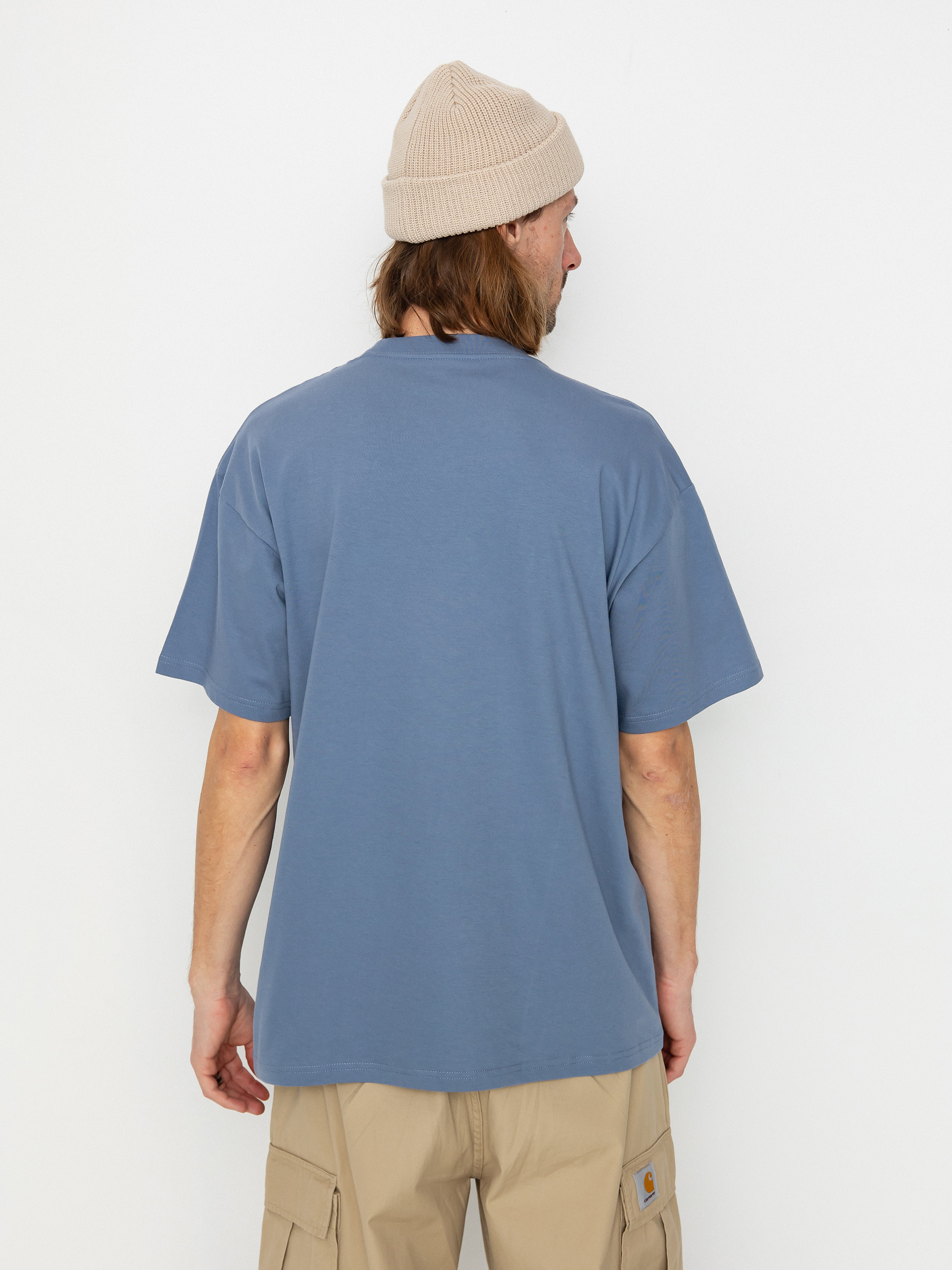 Carhartt WIP Diagram Script T-shirt - blue (bay blue)