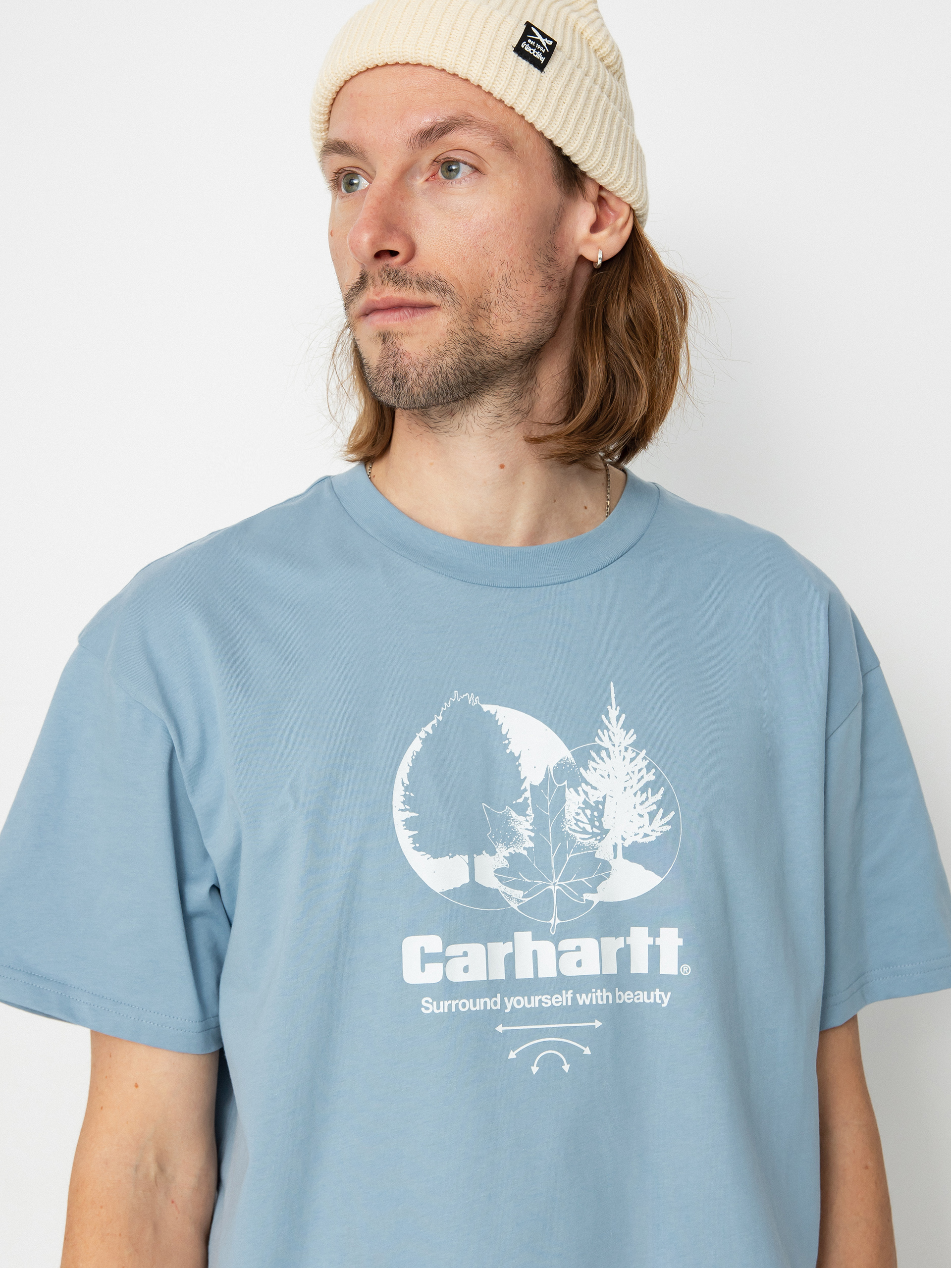 Carhartt WIP Surround T-shirt (frosted blue)