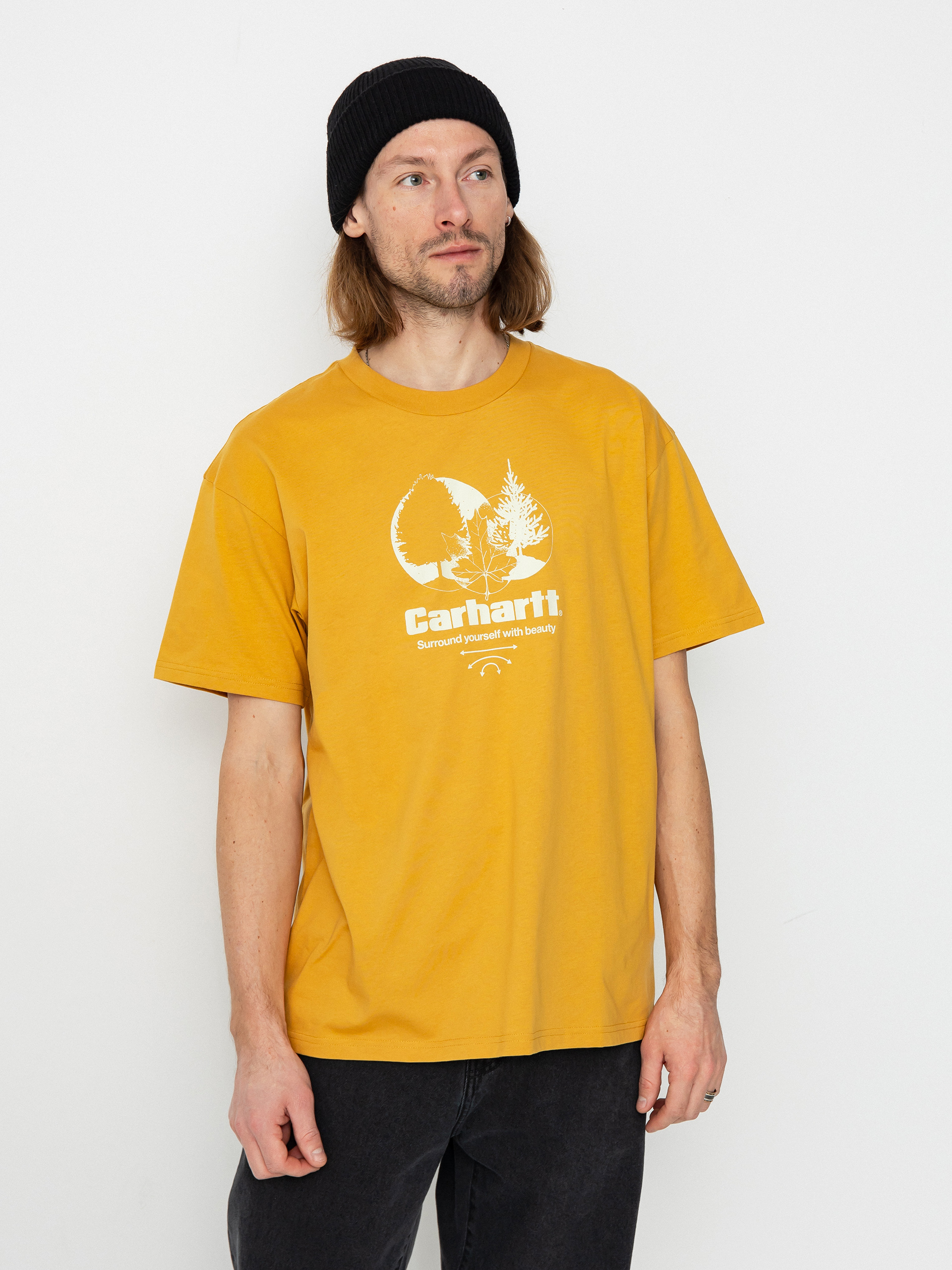 Carhartt WIP Surround T-shirt - yellow (sunray)