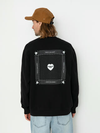 Carhartt WIP Heart Bandana Sweatshirt (black/white)