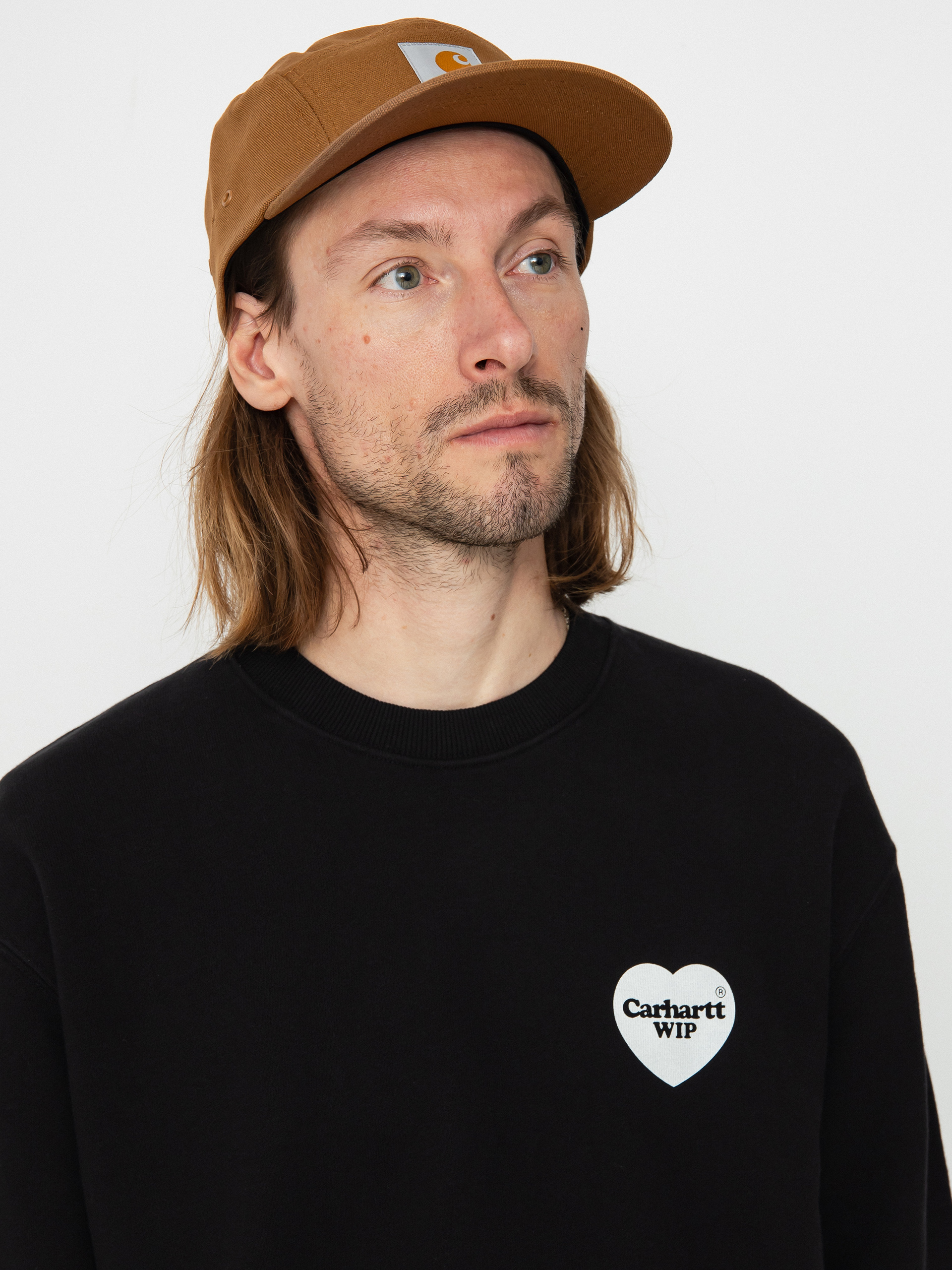 Carhartt WIP Heart Bandana Sweatshirt (black/white)