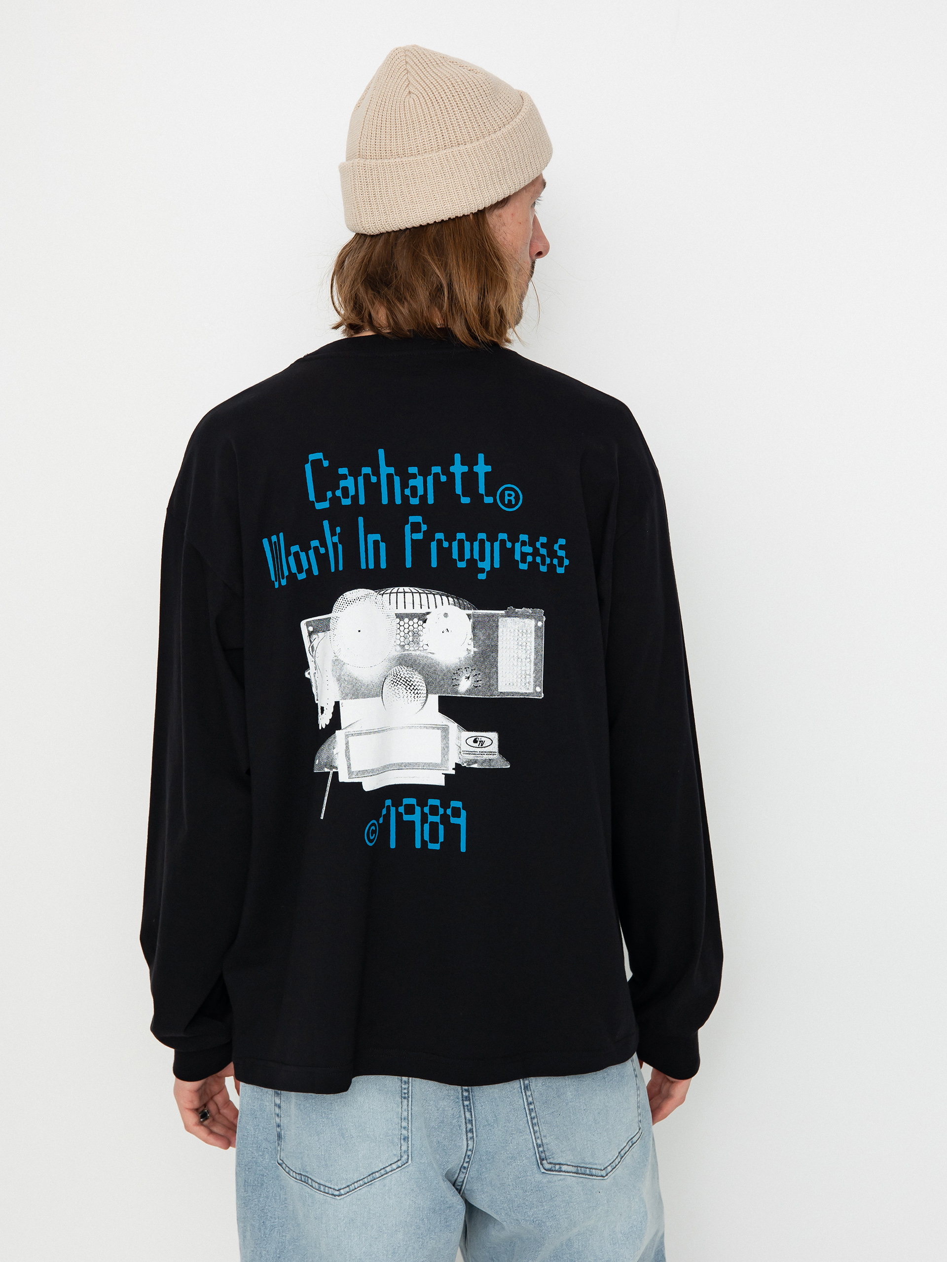 Carhartt WIP Soundface Longsleeve - black (black)