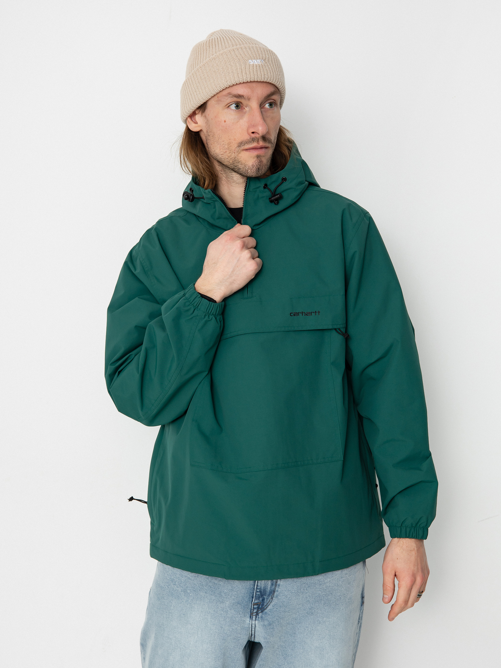 Carhartt WIP Windbreaker Jacke (chervil/black)