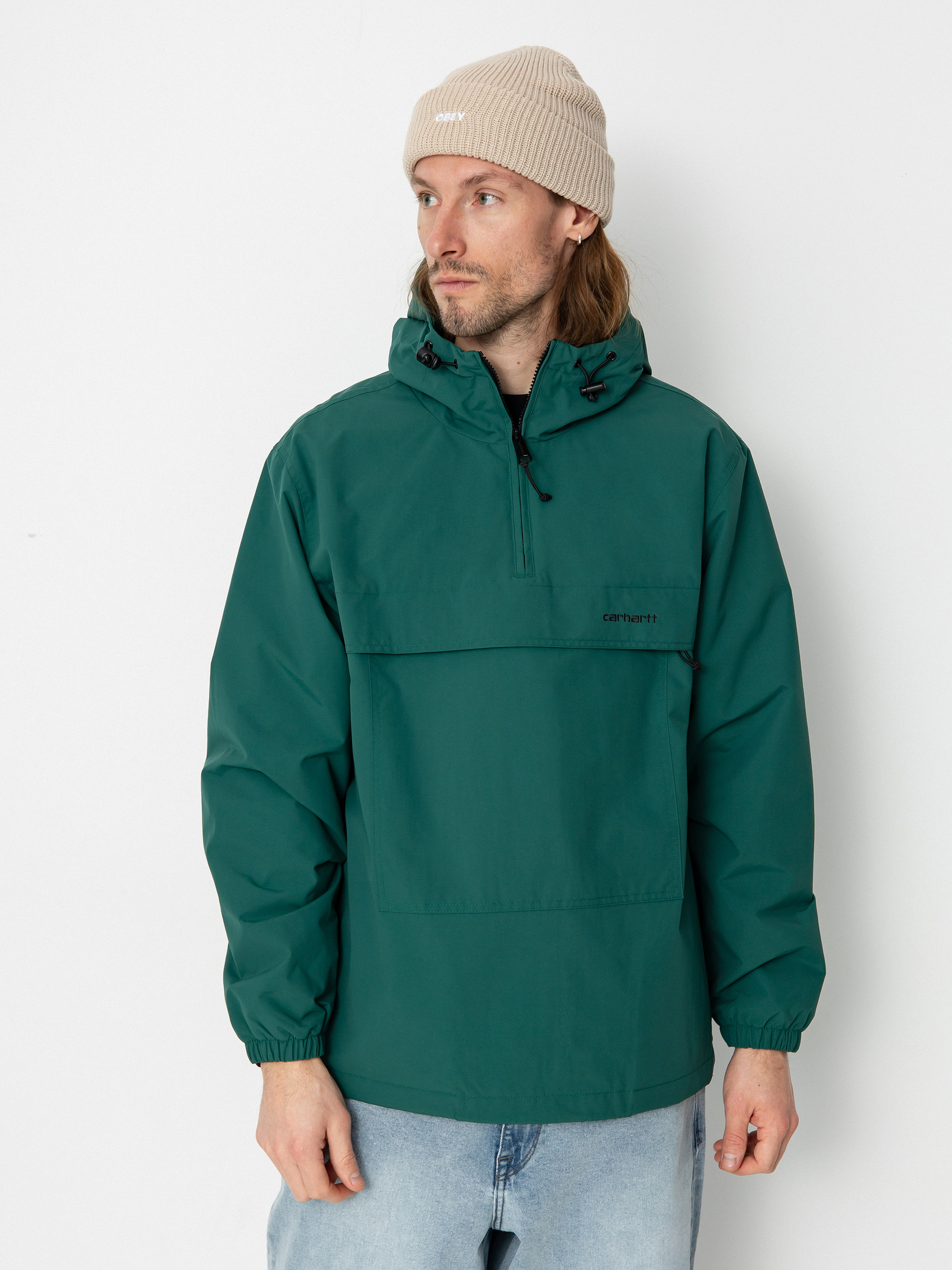 Carhartt WIP Windbreaker Jacke (chervil/black)