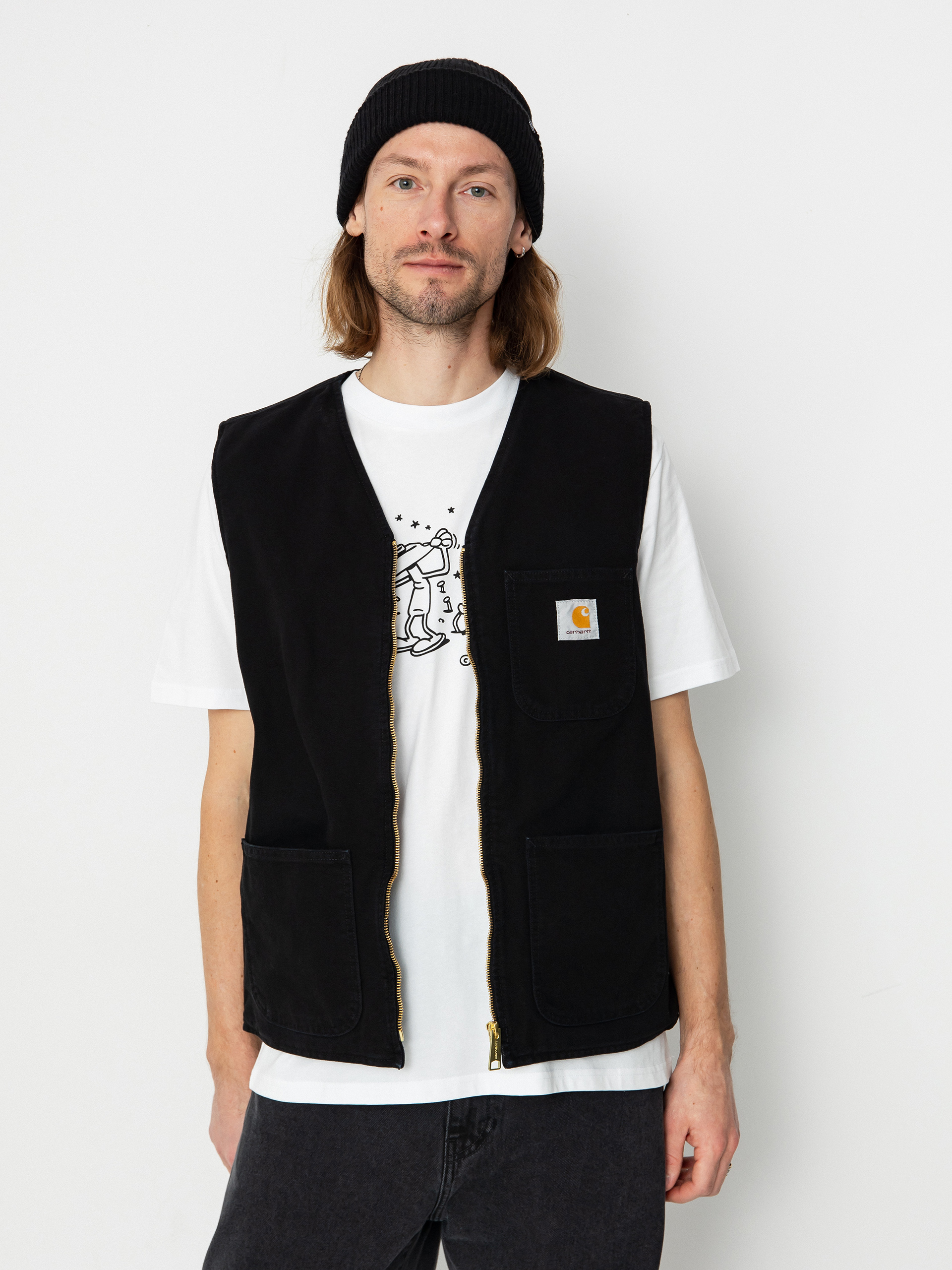 Carhartt WIP Arbor Weste (aged canvas black)