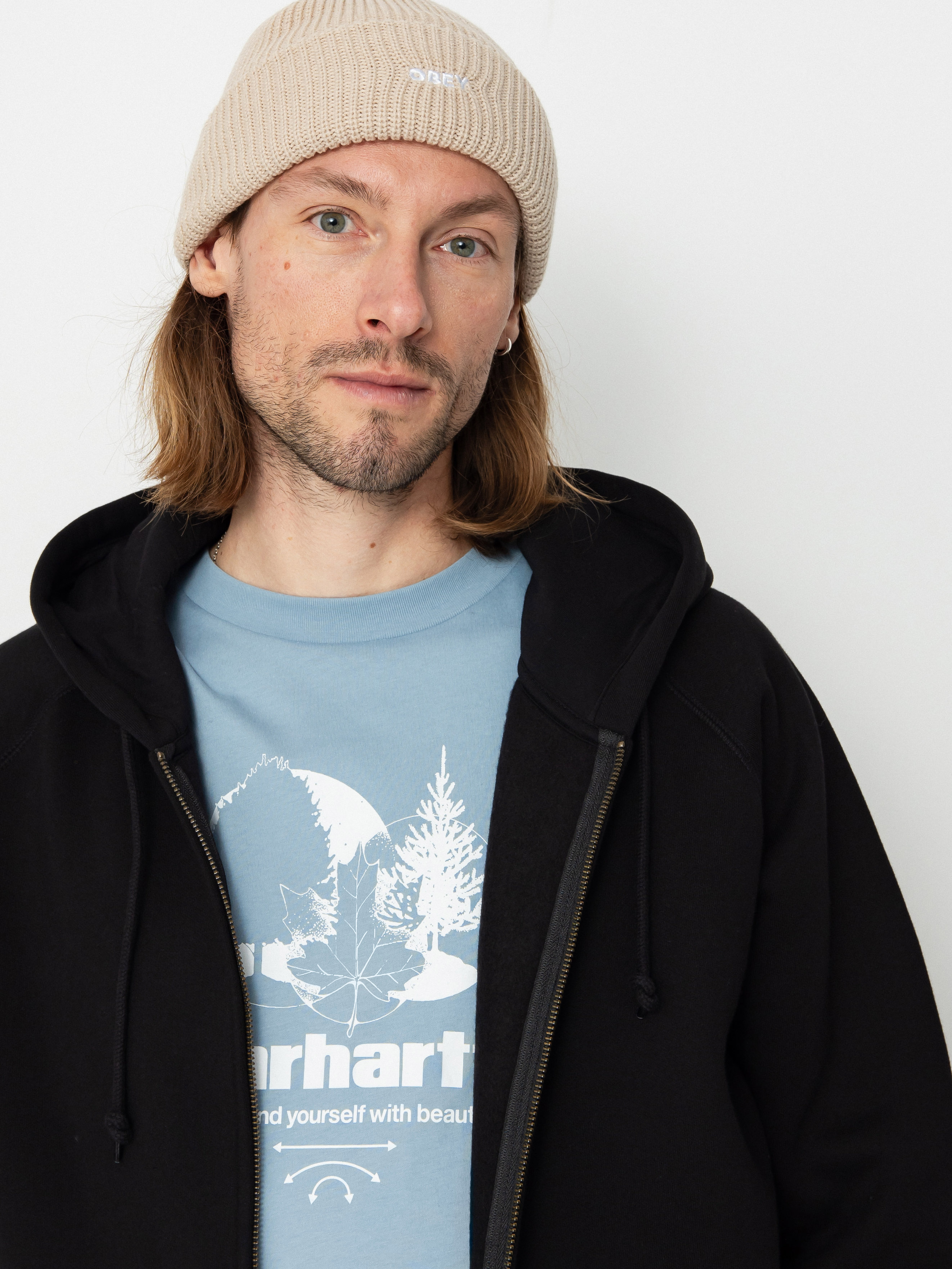Carhartt WIP Chase ZHD Hoodie - black (black/gold)