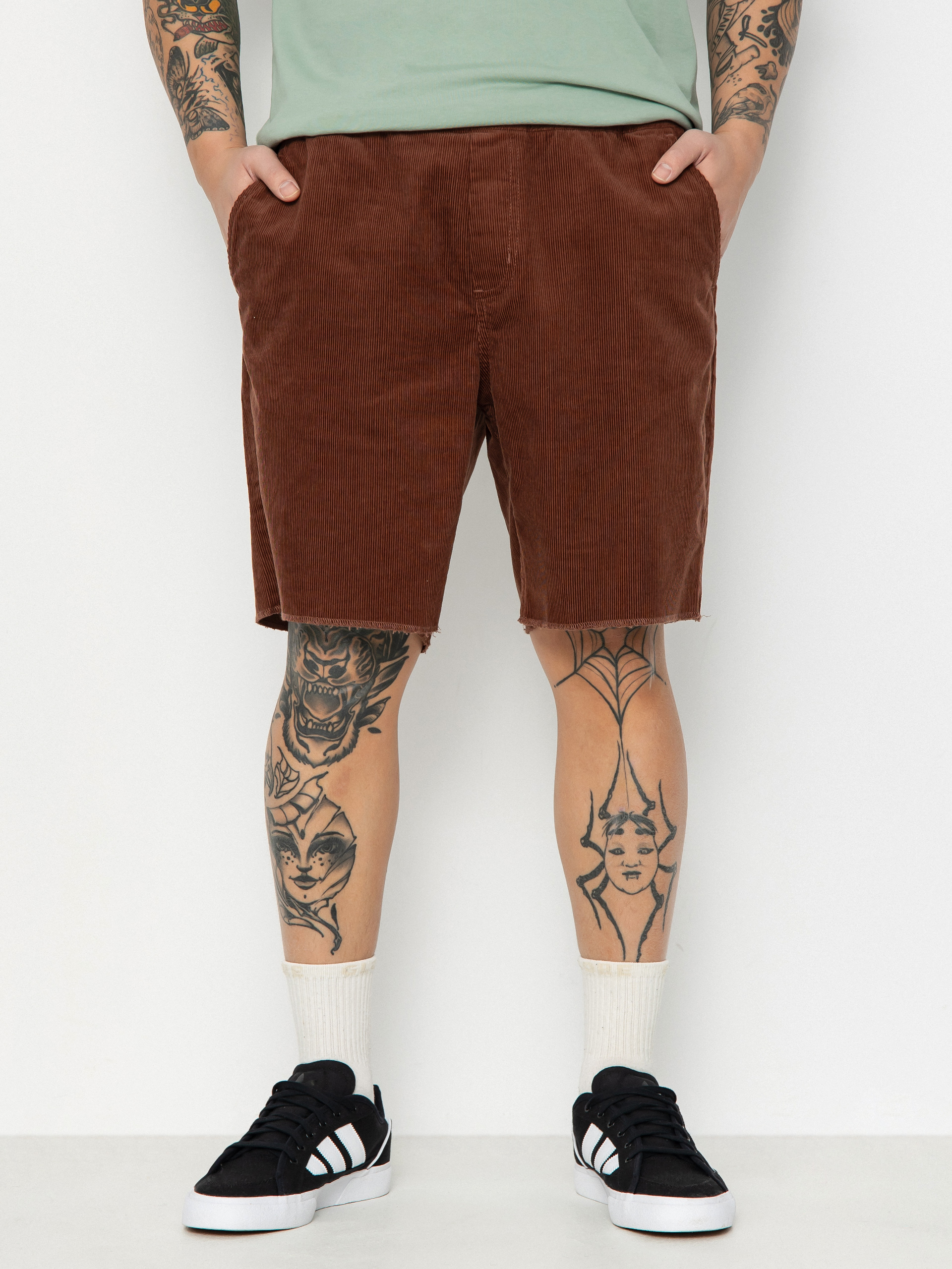 Brixton Madrid II Shorts (sepia cord)