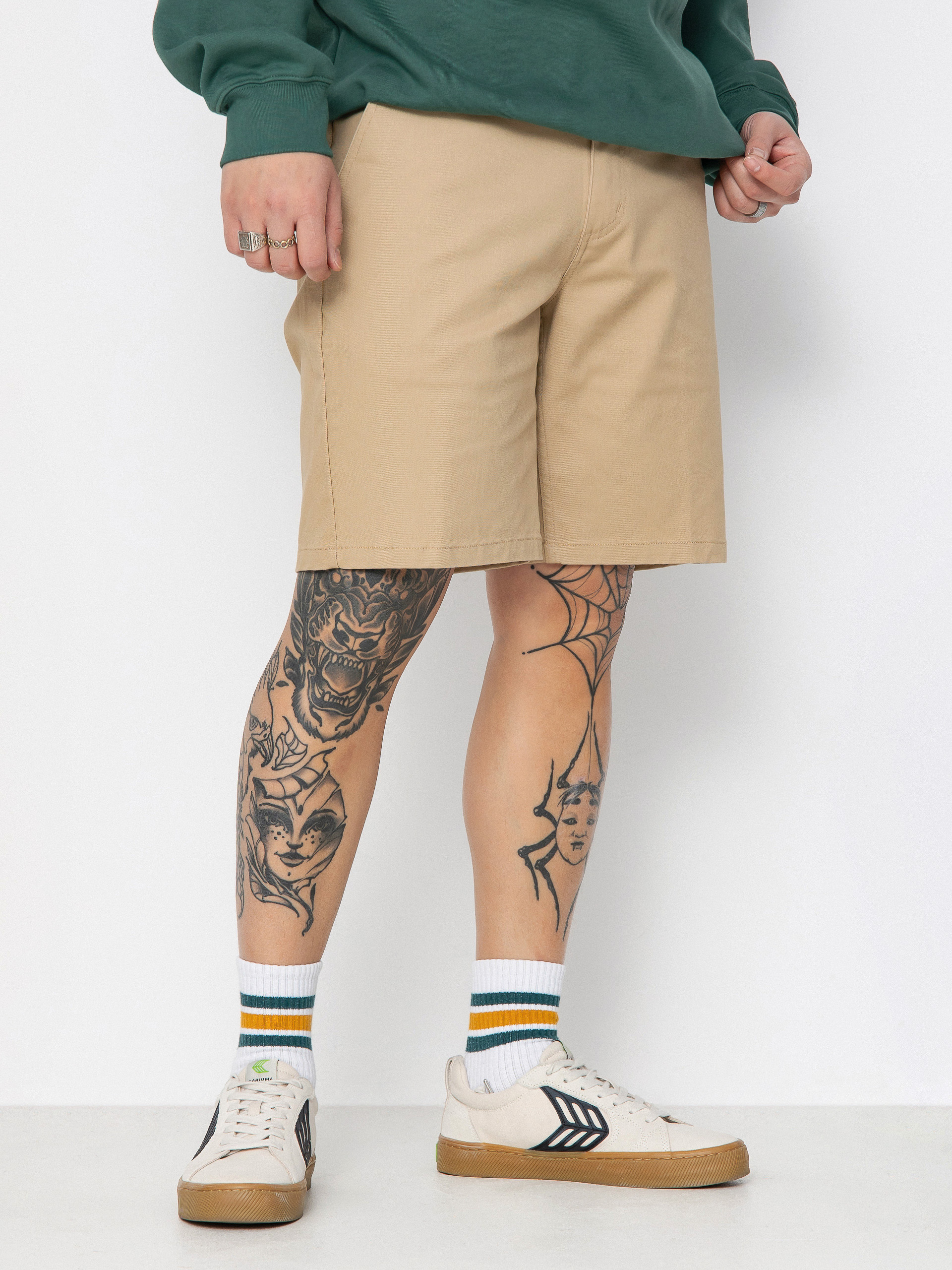 Brixton Choice Chino 19 Shorts (sand)