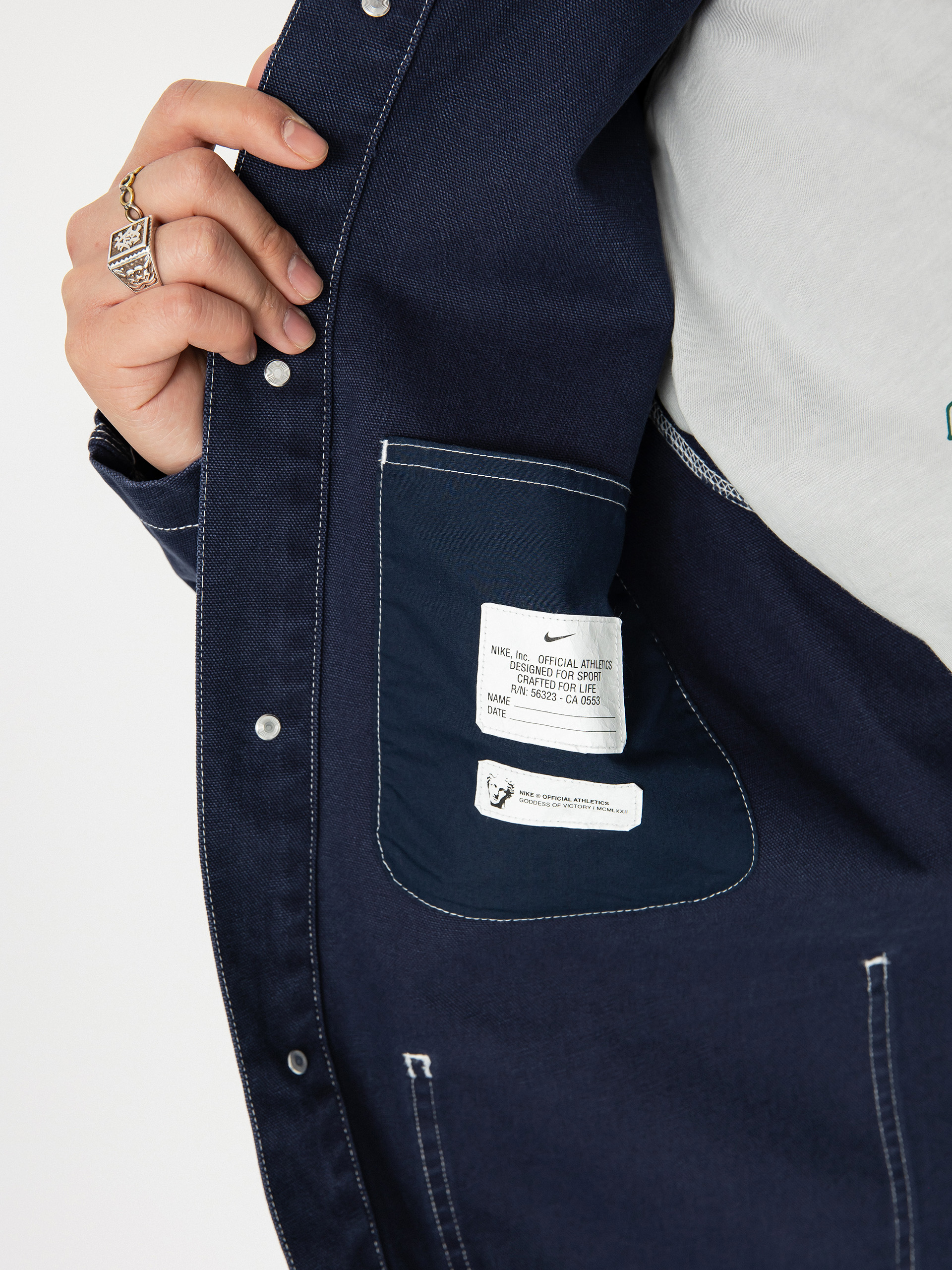 Nike SB Nike Life Hemd (obsidian/obsidian)