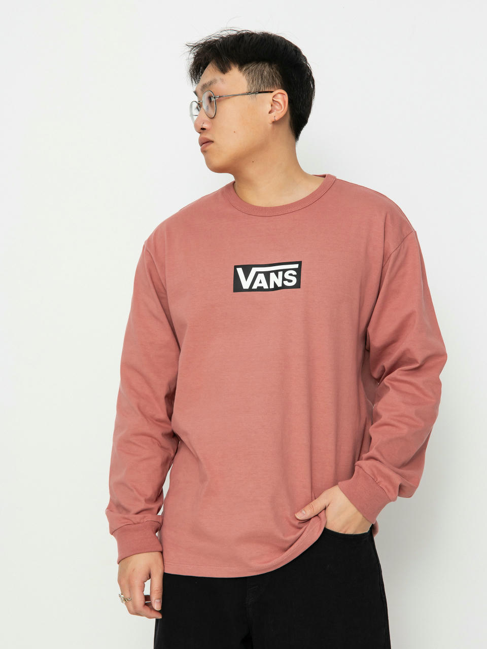 Vans Off The Wall II Drop V Longsleeve (withered rose)