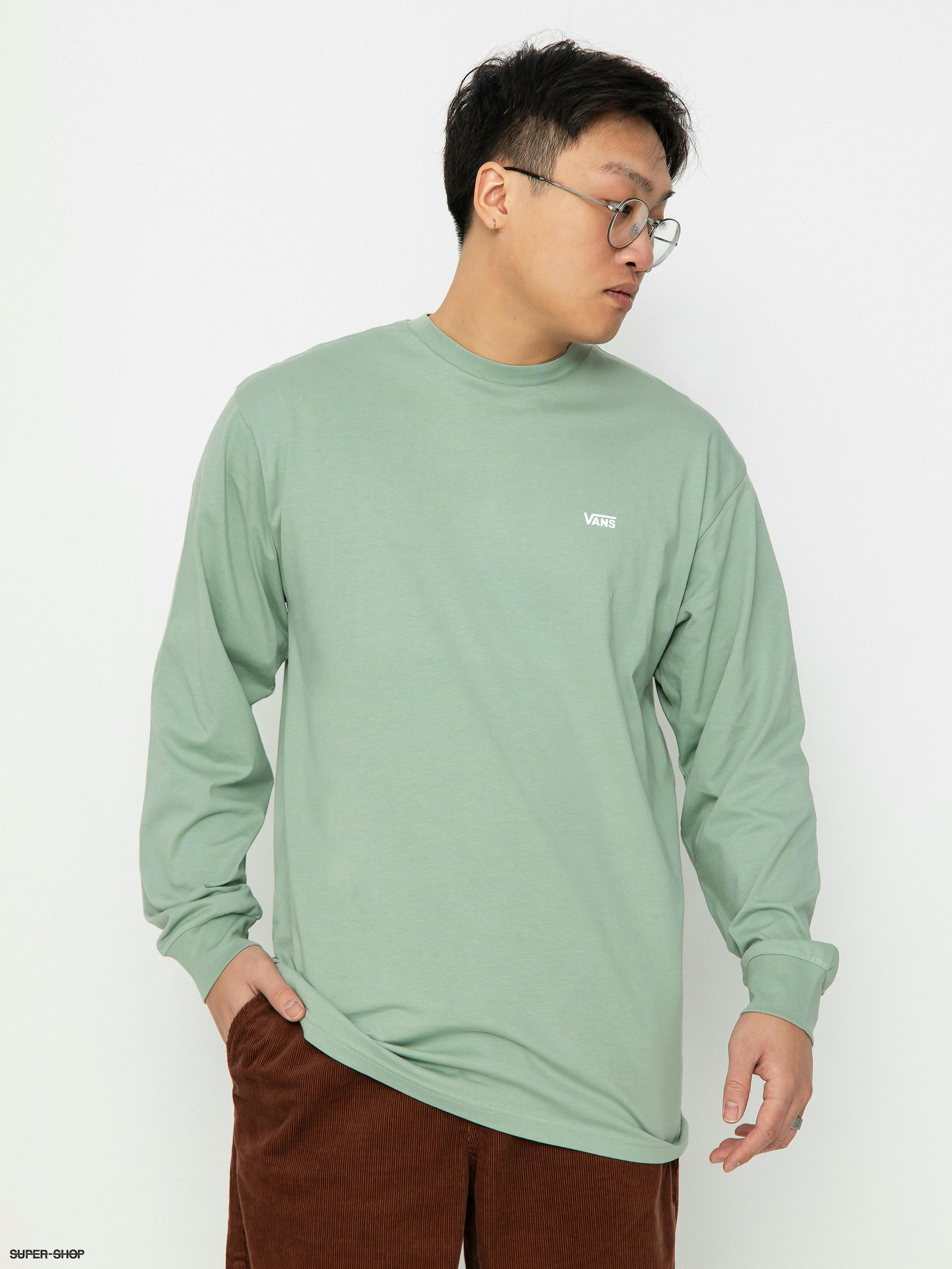 Green vans cheap long sleeve