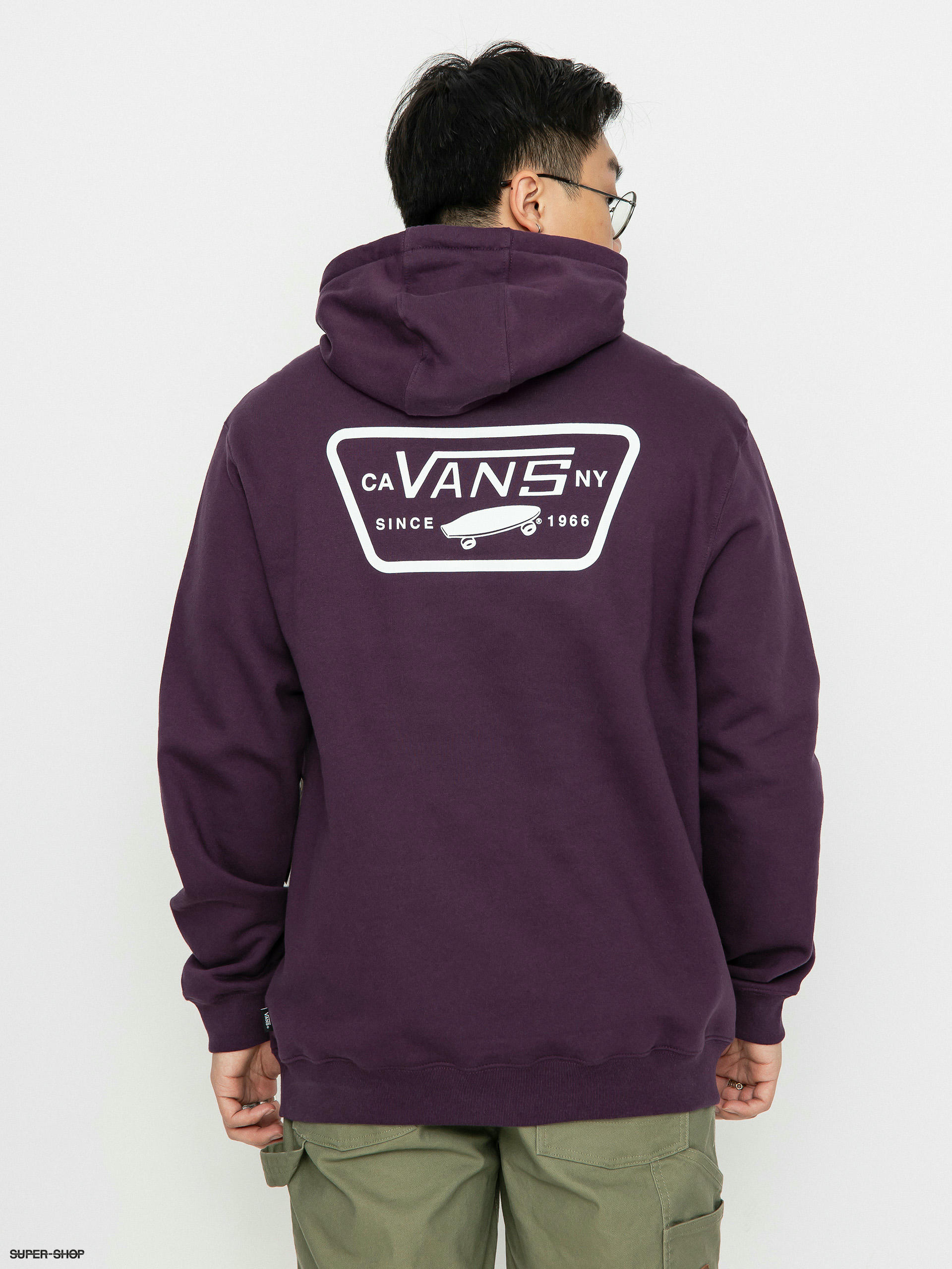 Vans store hoodie purple