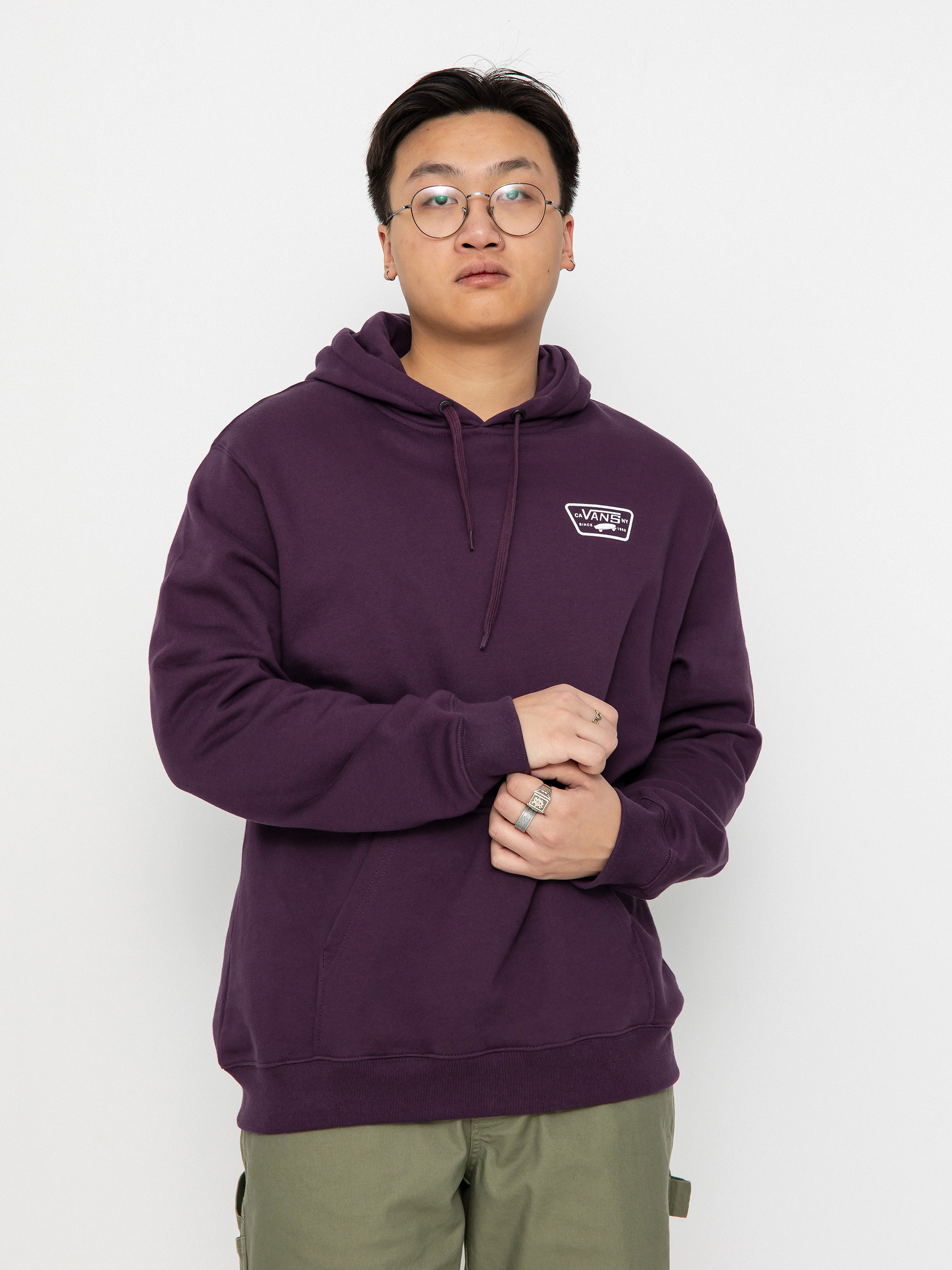 Lilac hotsell vans hoodie