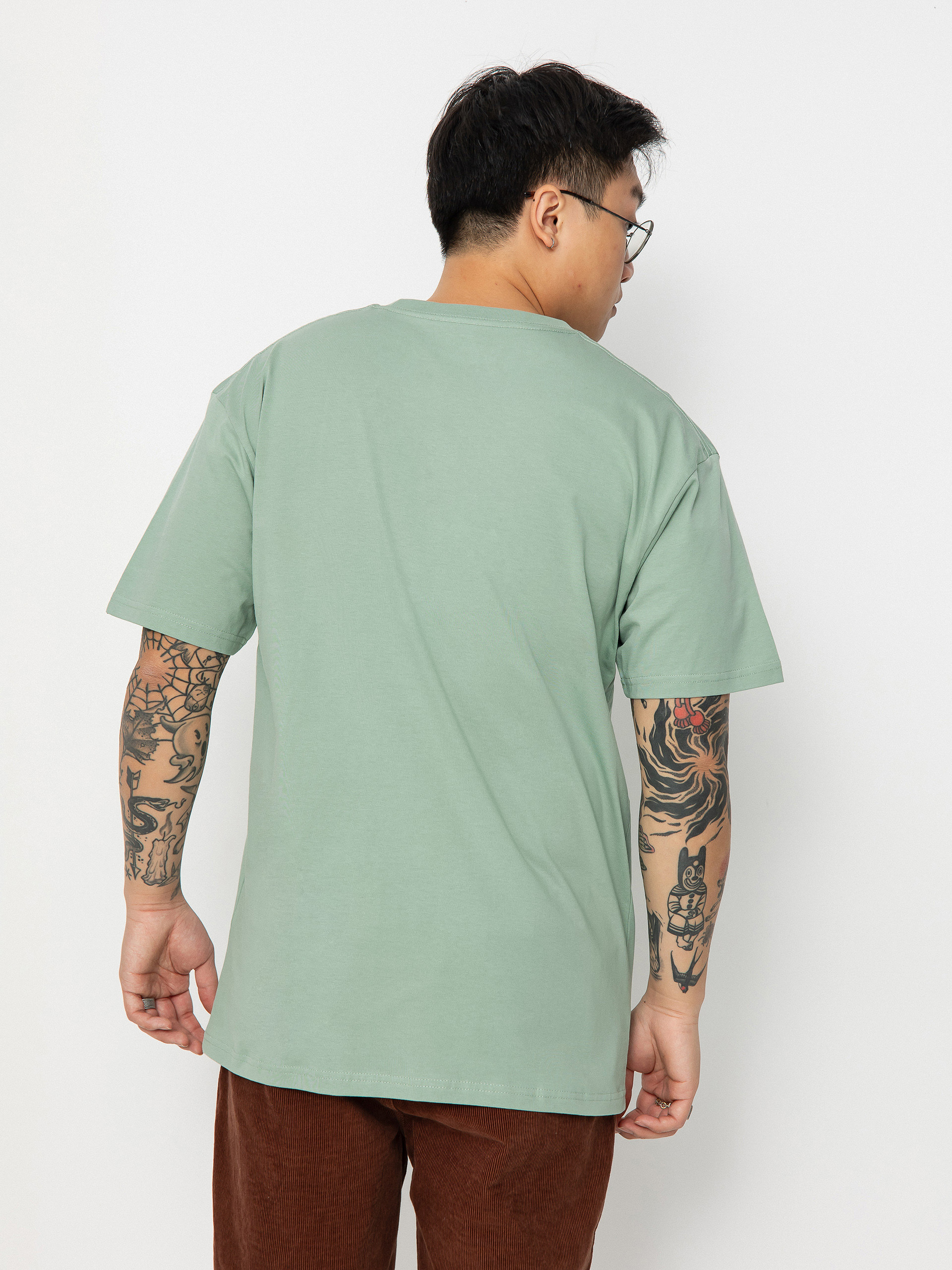 Vans Classic T-shirt - green (iceberg green/white)