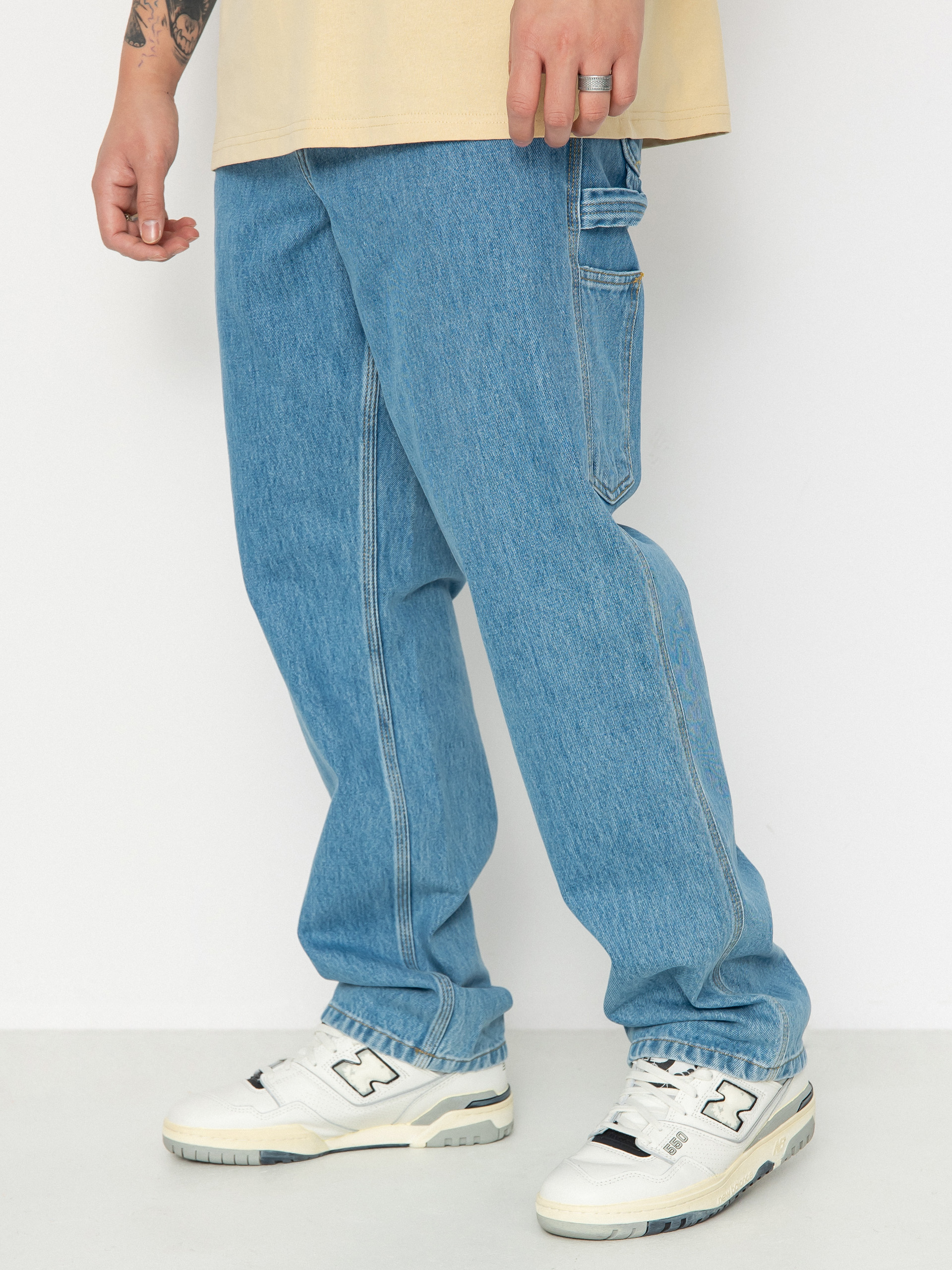 Carhartt WIP Single Knee Pants - blue (blue)