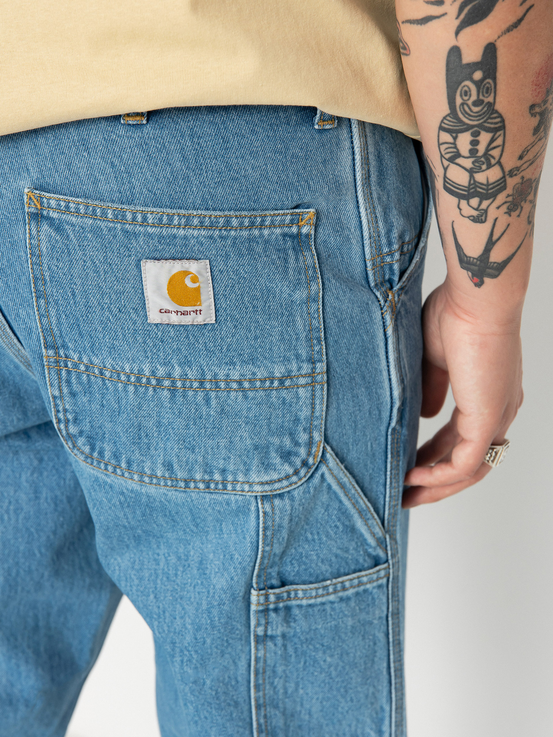 Carhartt WIP Single Knee Hose (blue)