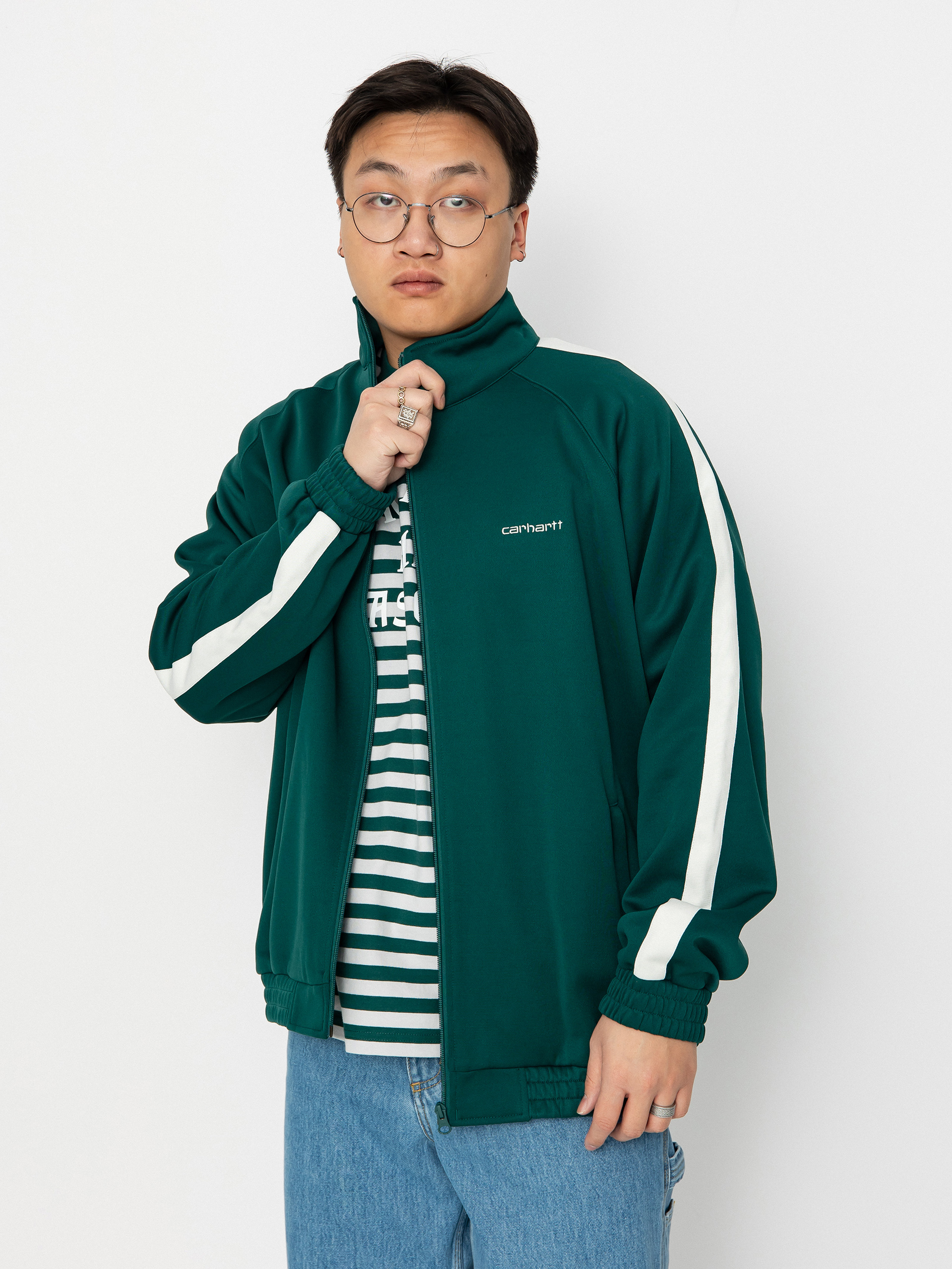 Carhartt WIP Benchill Sweatshirt - green (chervil/wax)