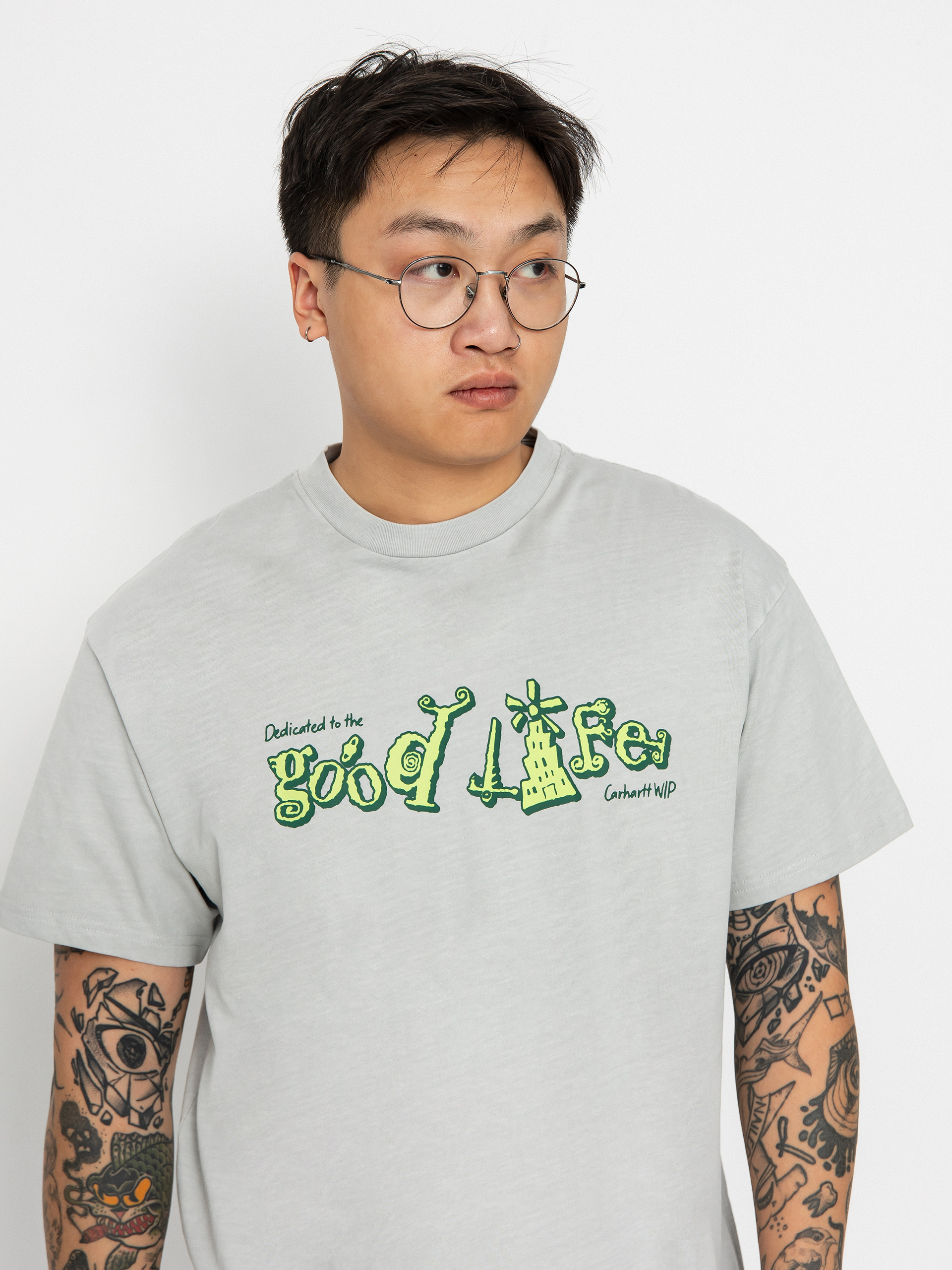 Carhartt WIP Life T-shirt (sonic silver)