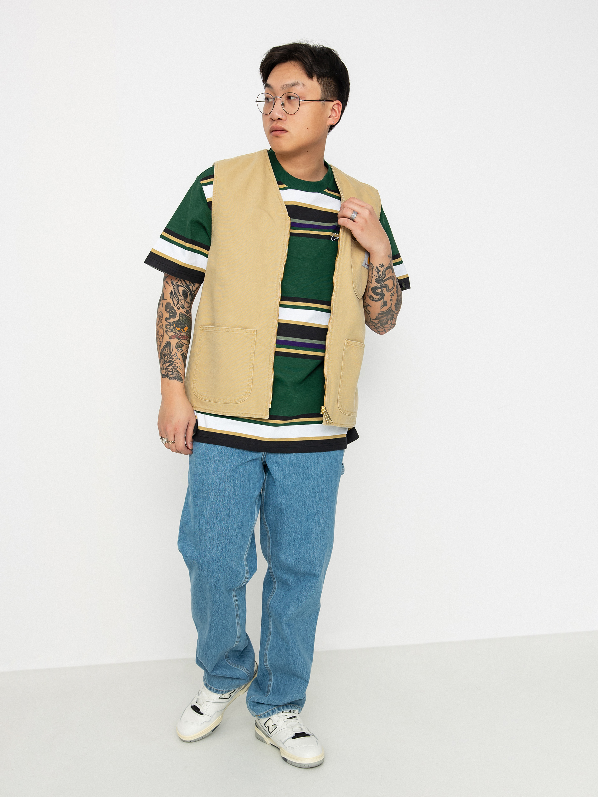 Carhartt WIP Arbor Vest - beige (bourbon)