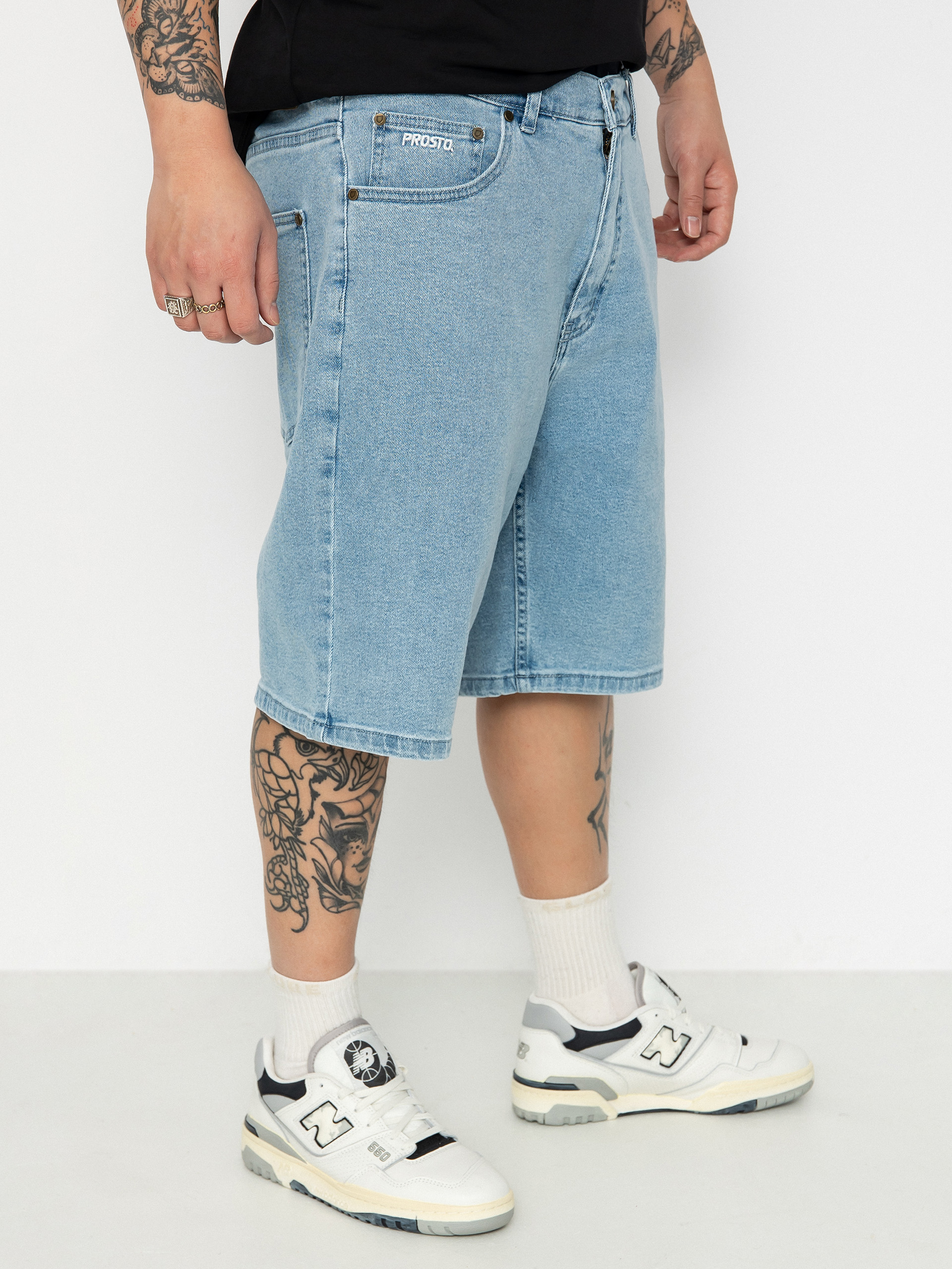 Prosto Baggy Epiz Shorts (light blue)