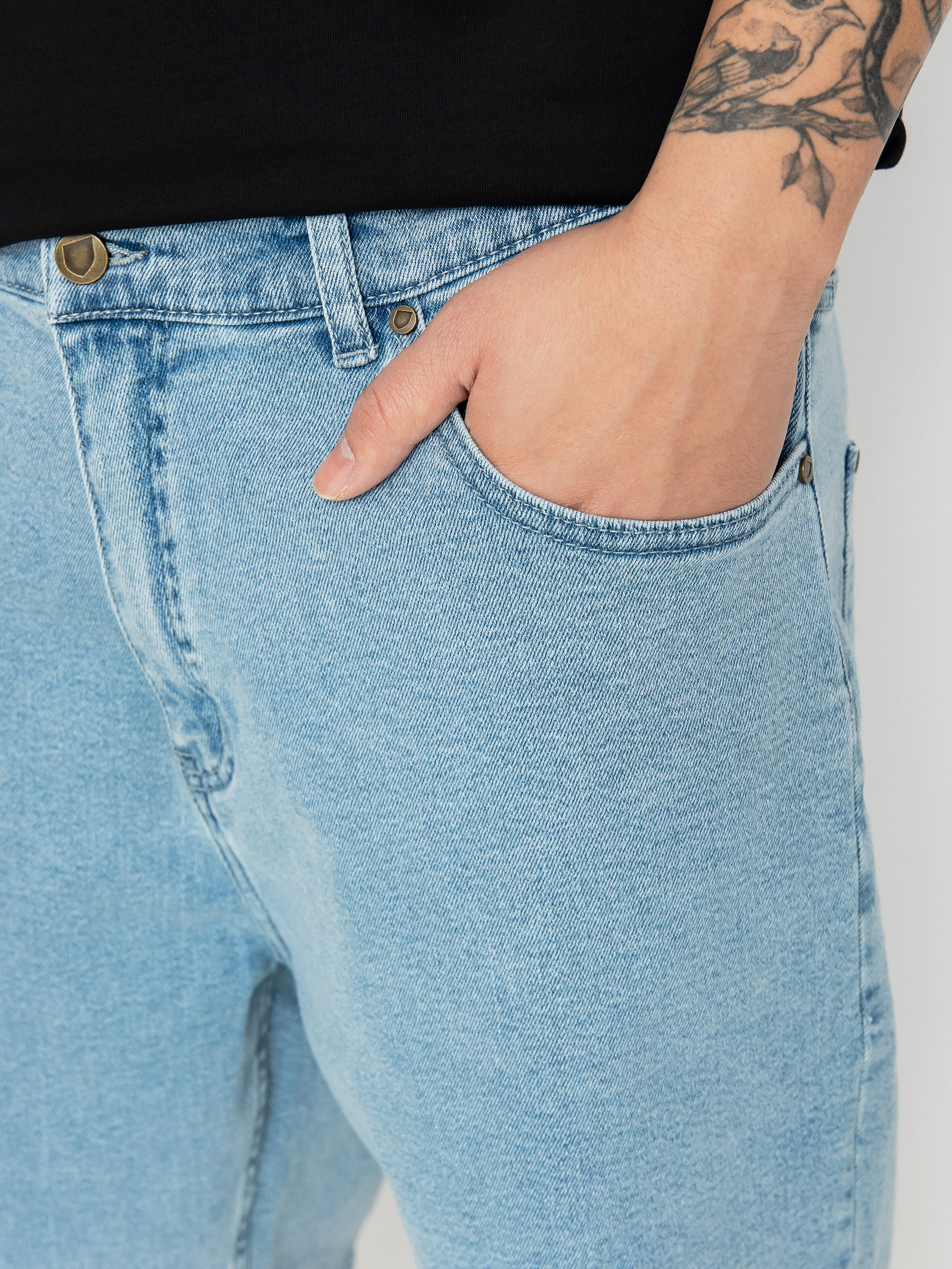 Prosto Baggy Epiz Shorts (light blue)