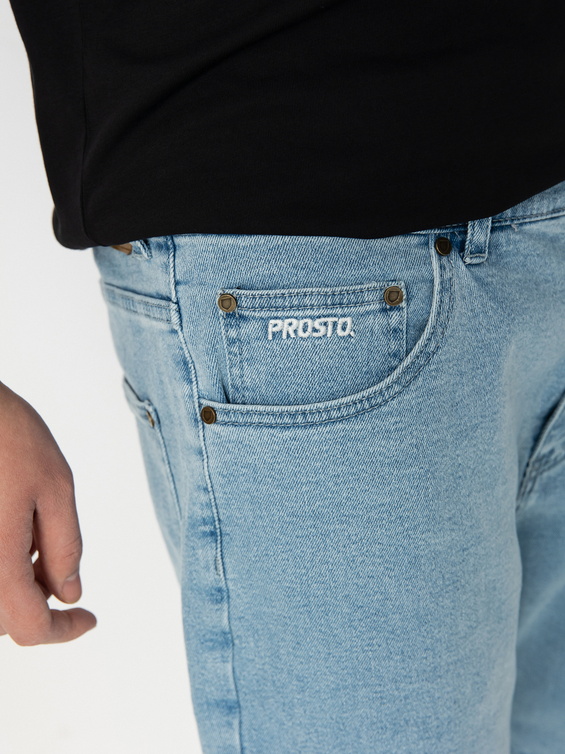 Prosto Baggy Epiz Shorts (light blue)