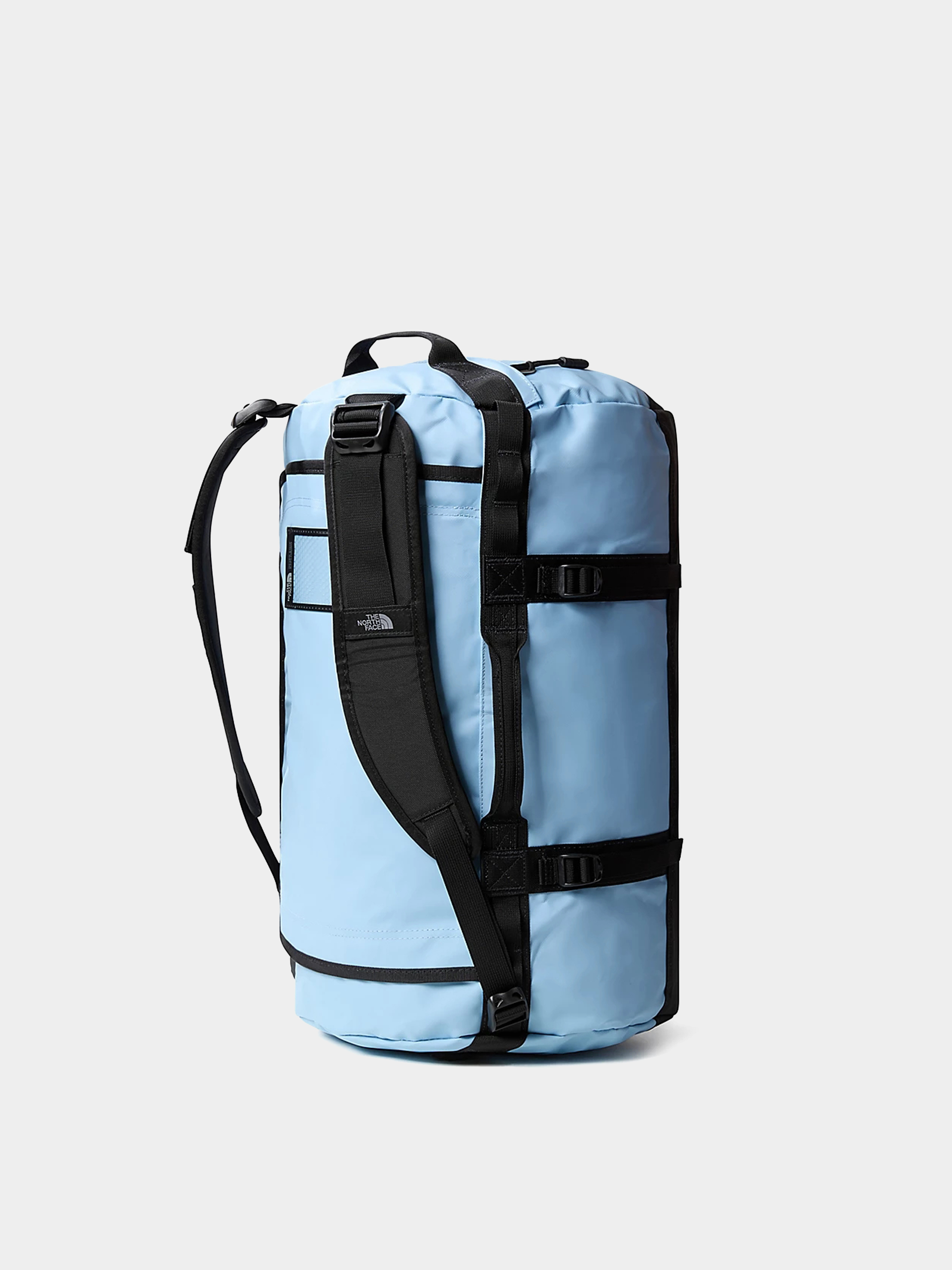 The North Face Bag Base Camp Duffel S blue (steel blue/tnf black)