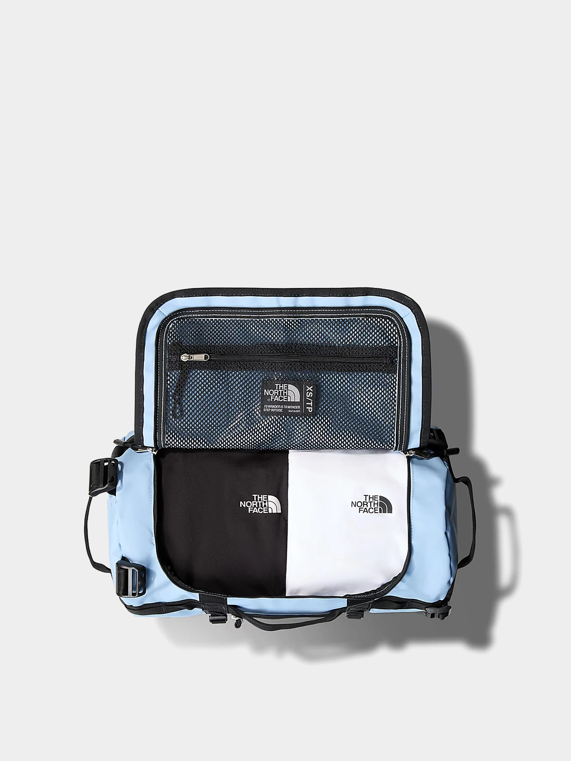 The North Face Base Camp Duffel XS Tasche (steel blue/tnf black)