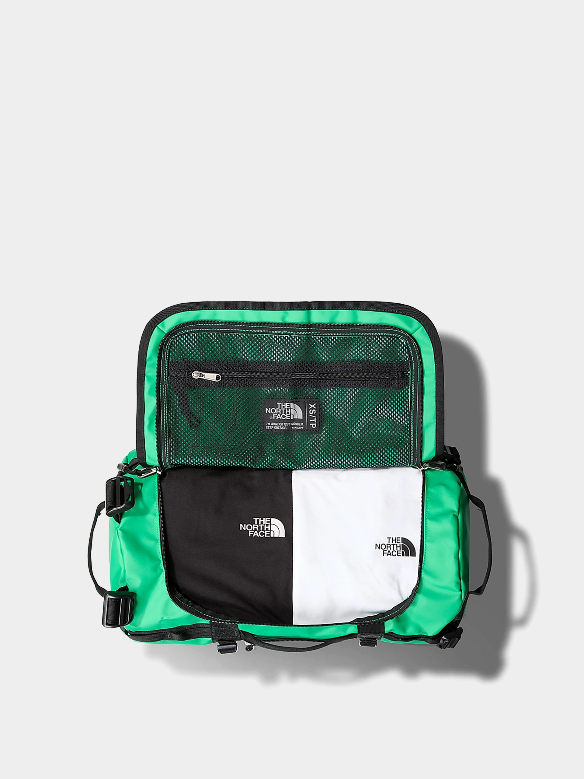 The North Face Base Camp Duffel XS Bag (optic emerald/tnf black)