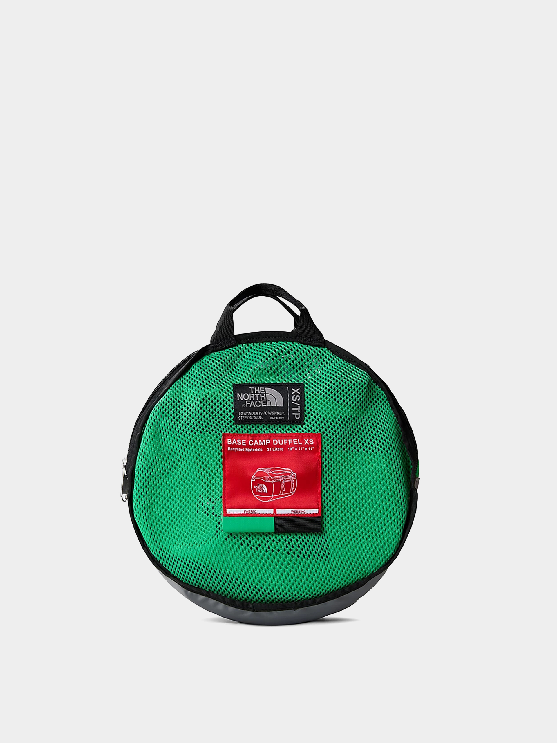 The North Face Base Camp Duffel XS Bag (optic emerald/tnf black)