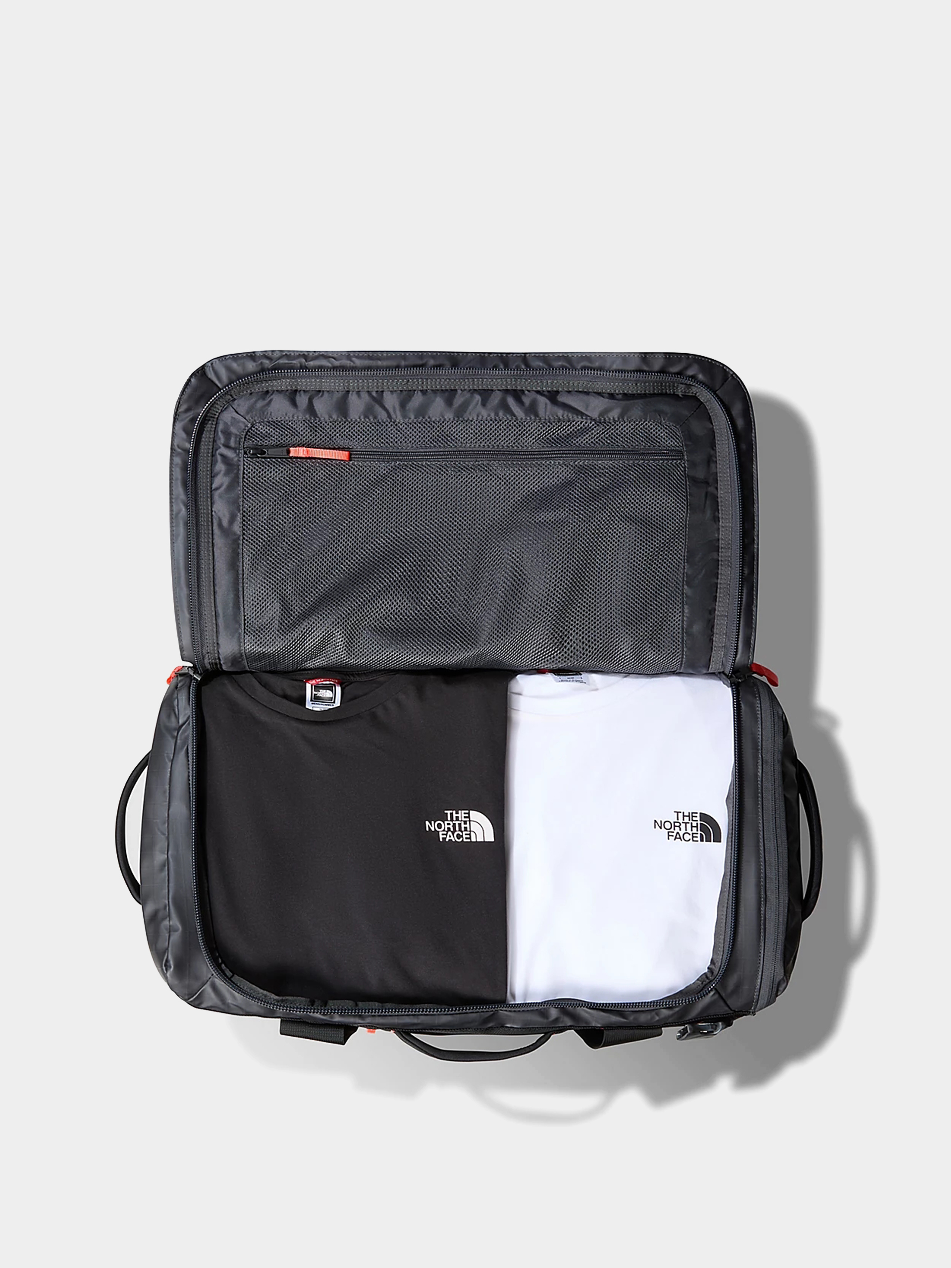 The North Face Bag Base Camp Voyager Duffel 42L (asphalt grey/radiant or)