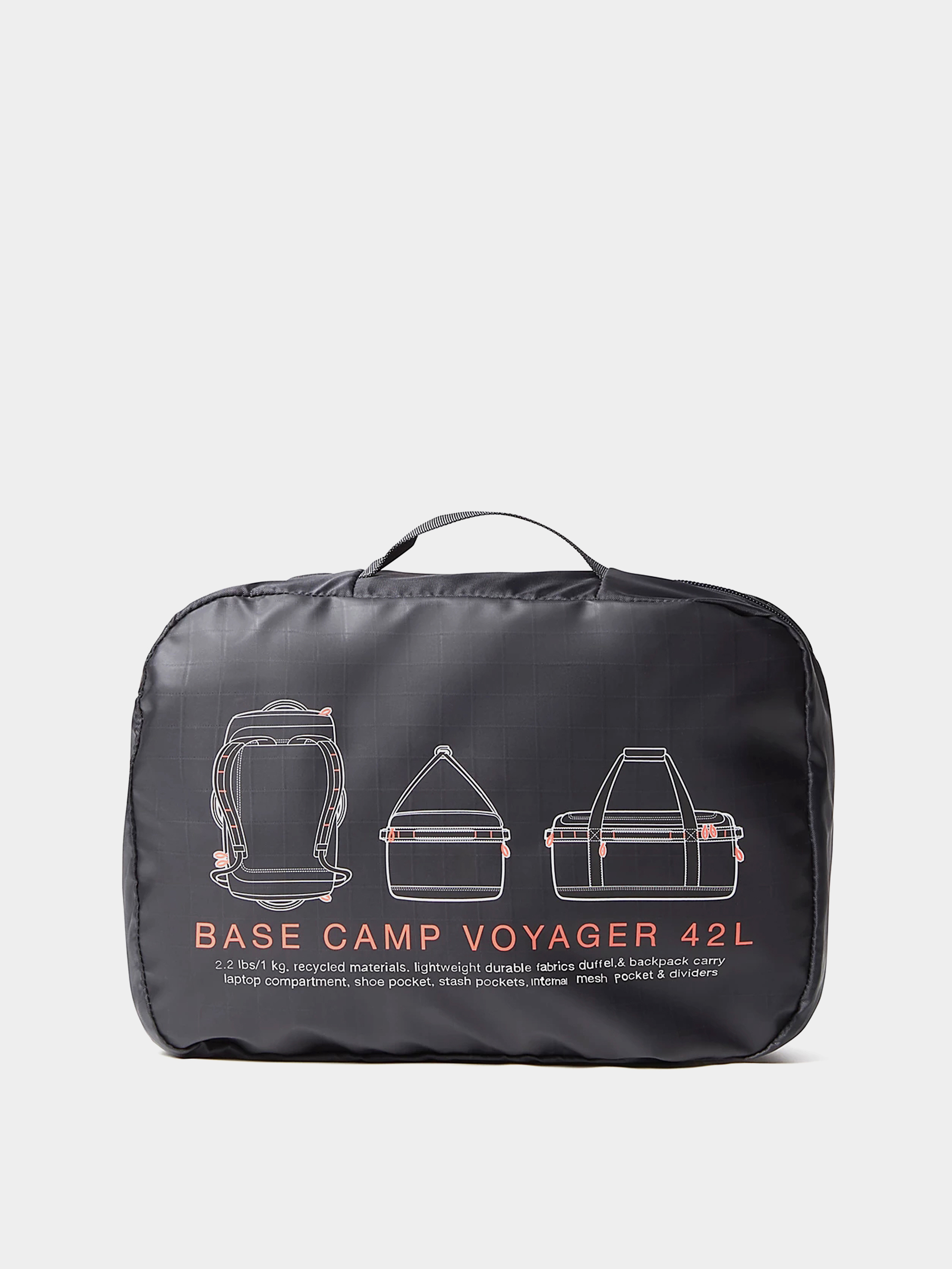 The North Face Bag Base Camp Voyager Duffel 42L - black (asphalt