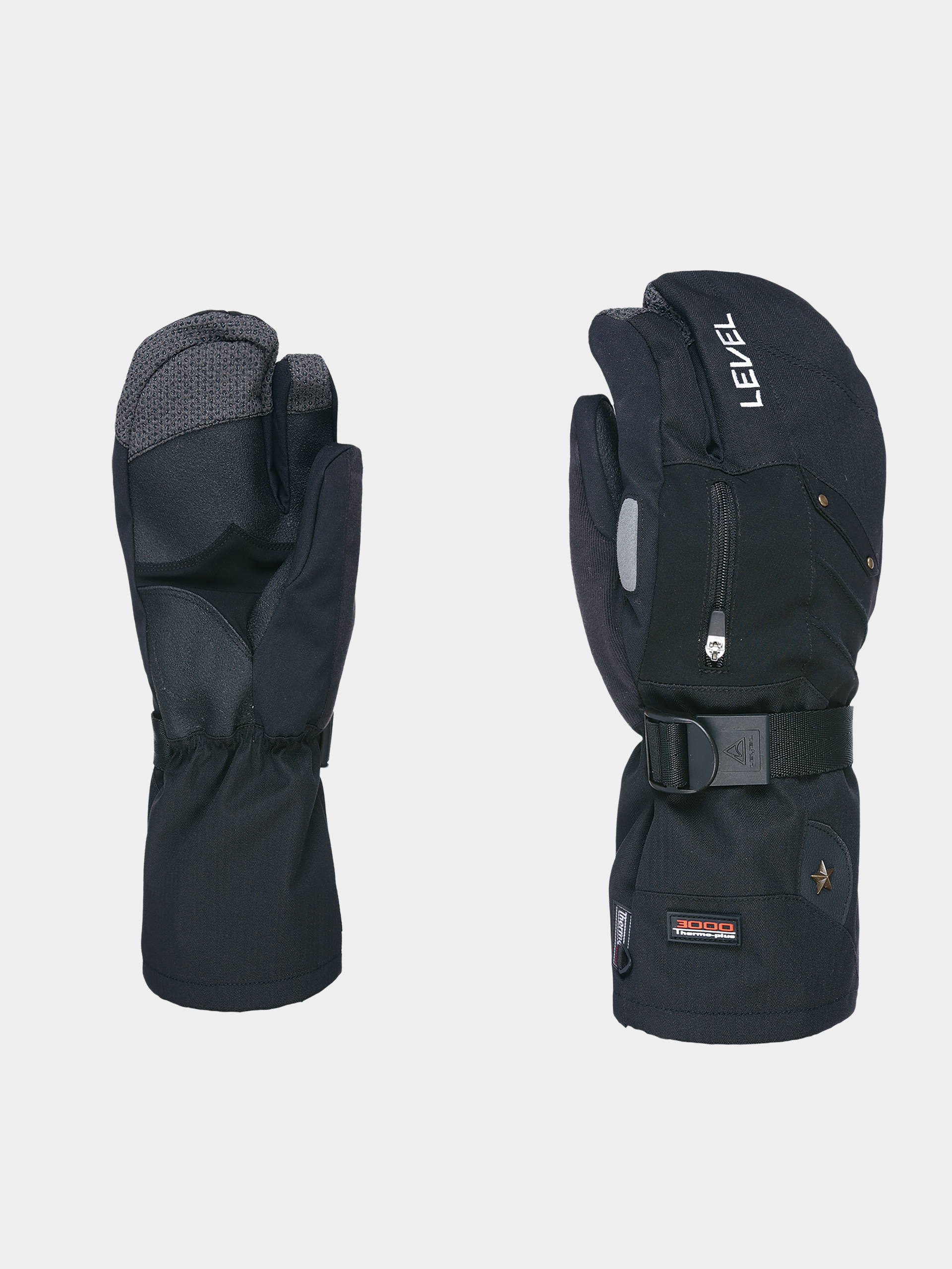 Level Handschuhe Star Trigger (black)