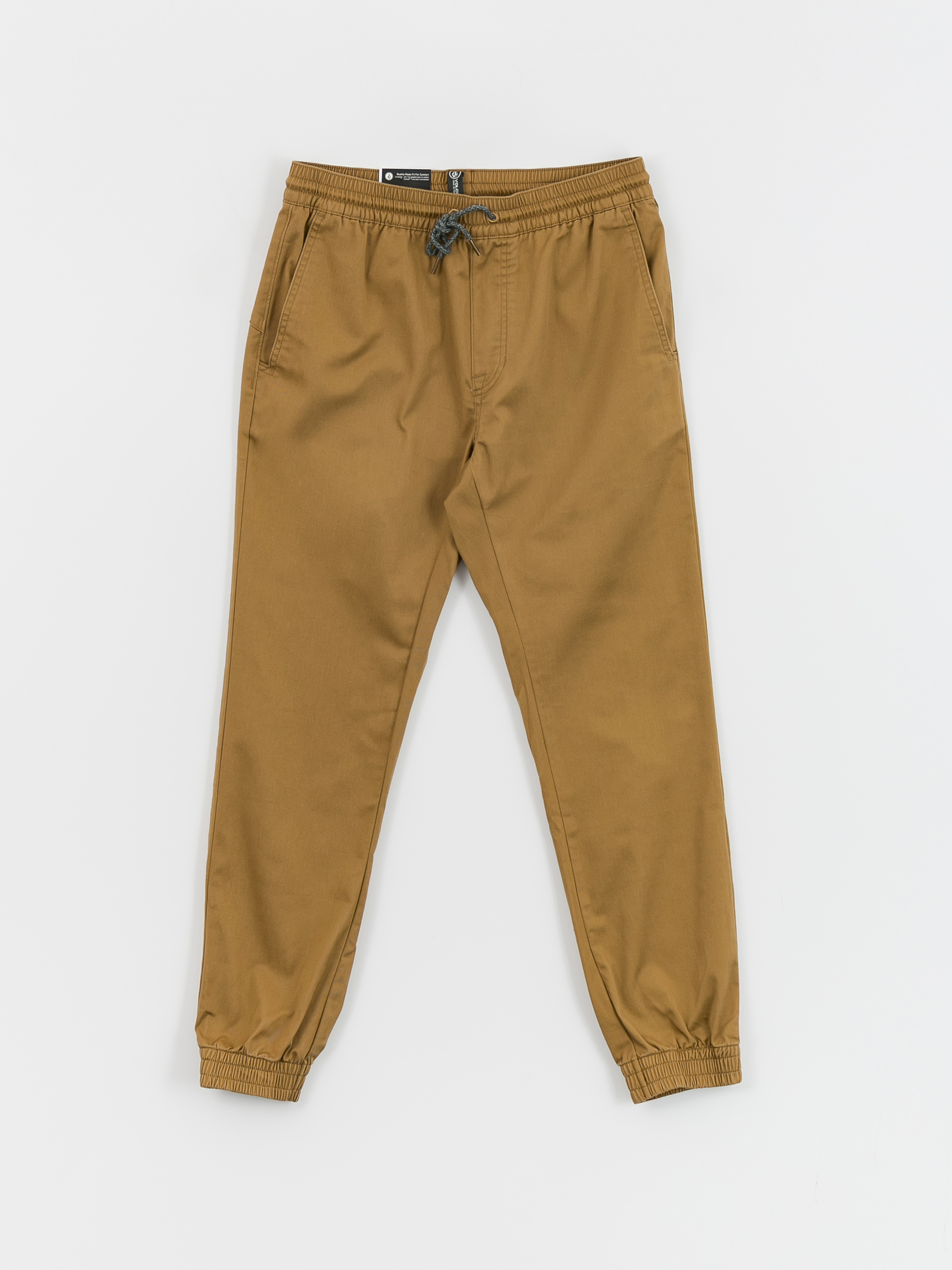 Volcom Frickin Slim Jogger Pants (dark khaki)