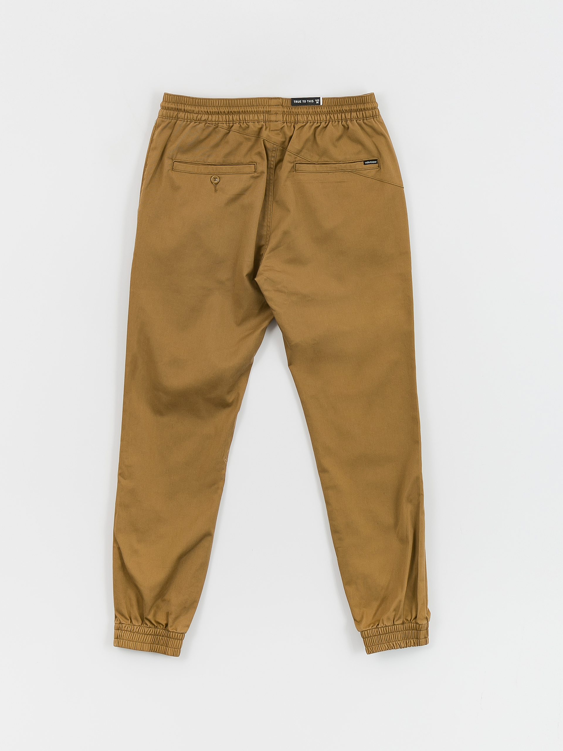 Volcom Frickin Slim Jogger Pants (dark khaki)