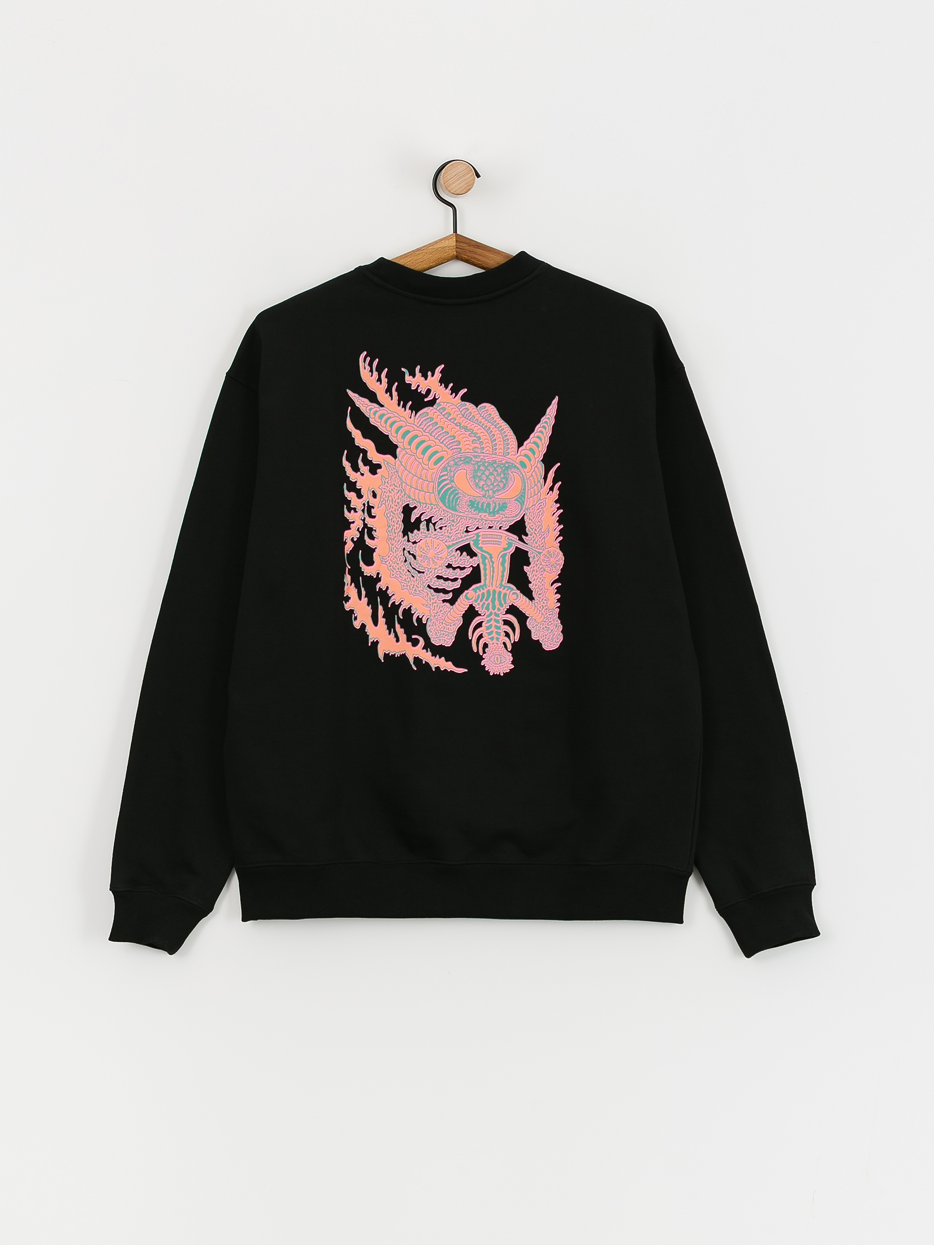Volcom Fa Tetsunori Crew Sweatshirt (black)