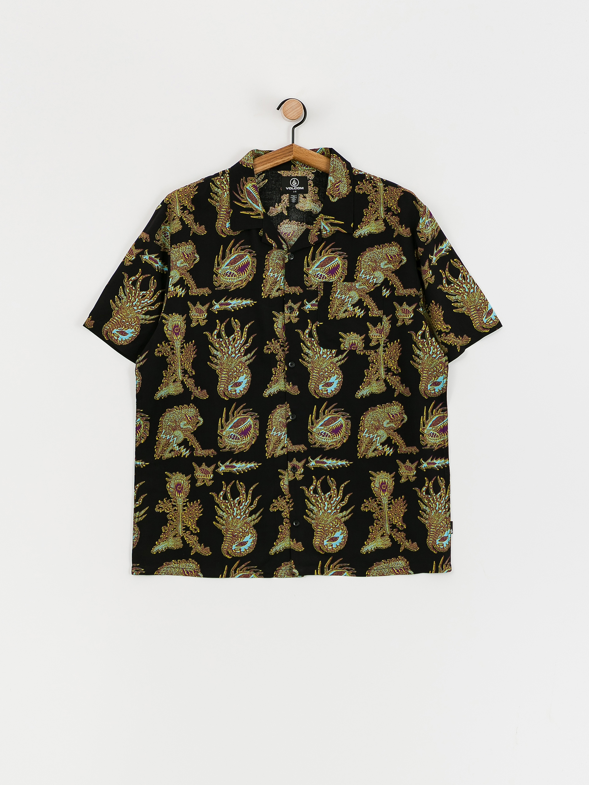 Volcom Fa Tetsunori Hemd (black)