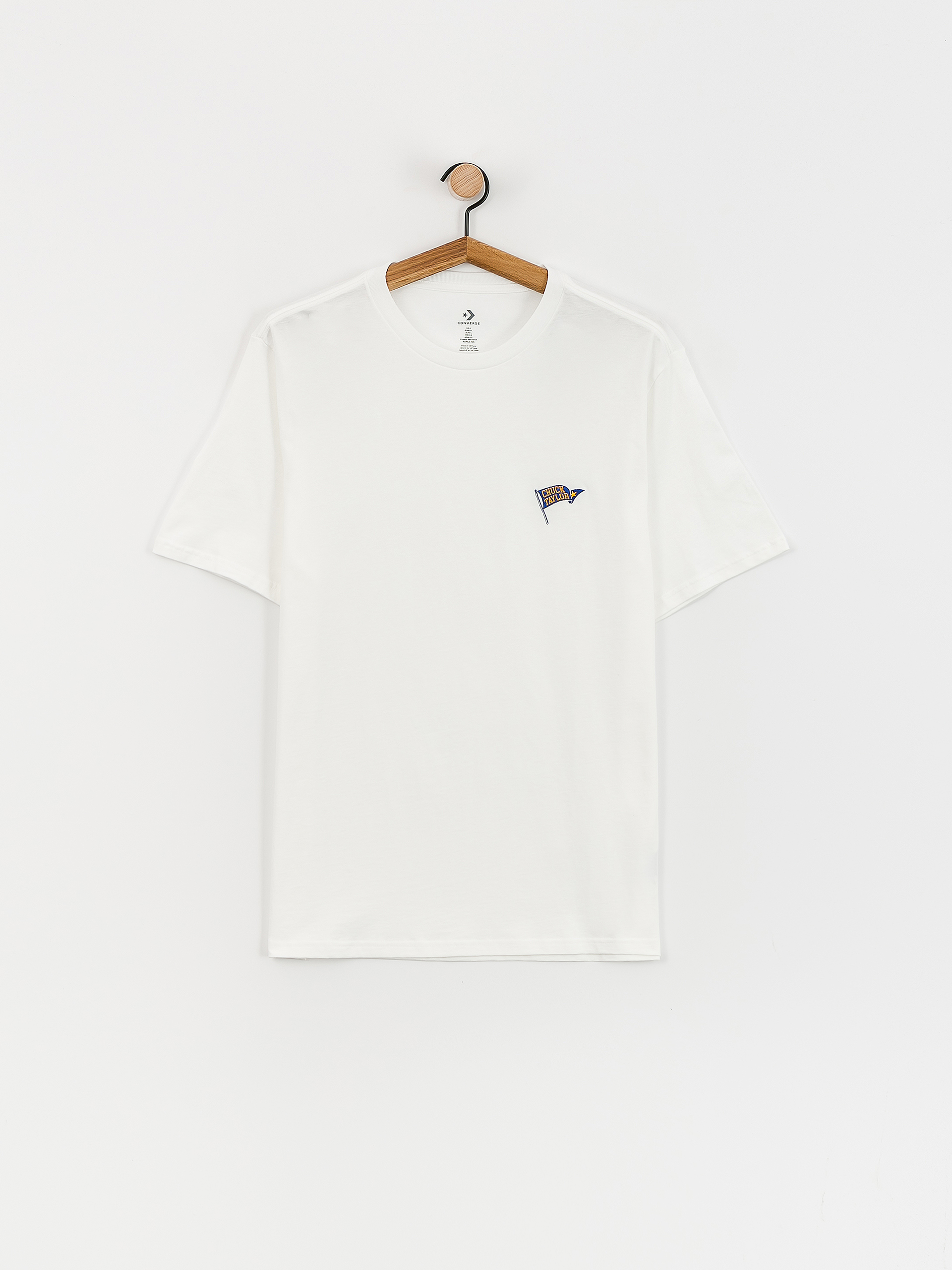 Converse T-Shirt Retro Chuck Flag (optical white)